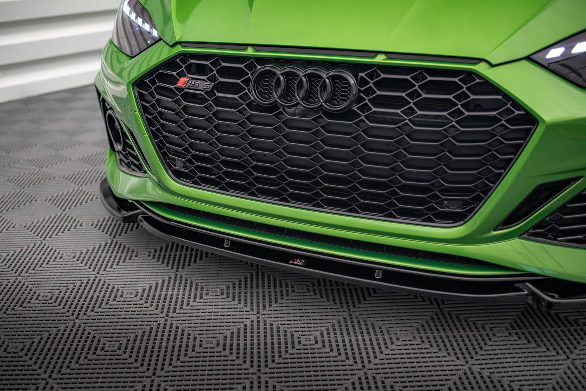Maxton Design - Frontlippe V2 für Audi RS5 F5 Facelift - Aerowerk.