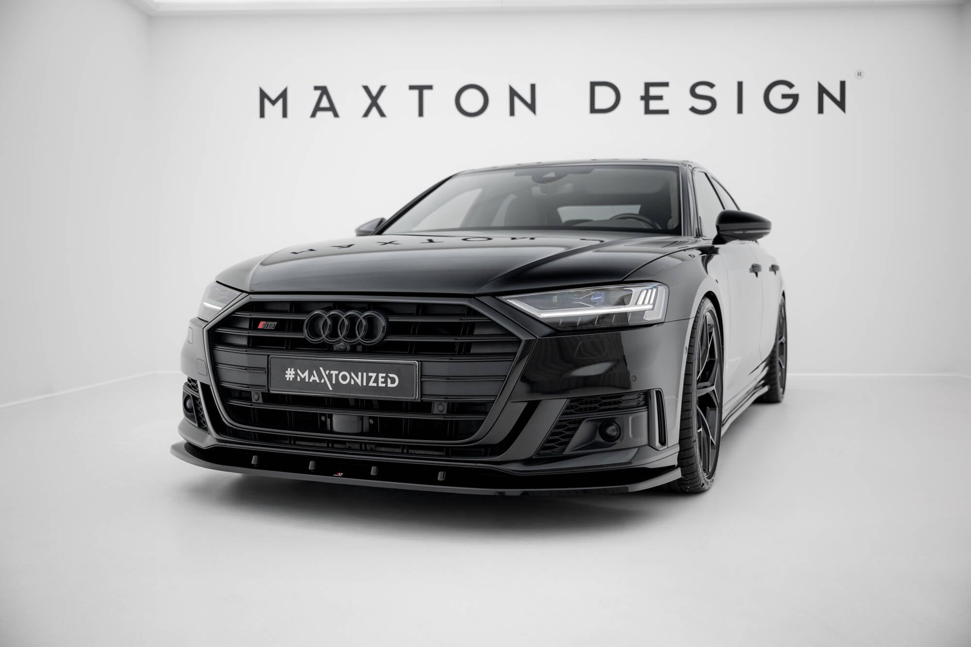 Maxton Design - Frontlippe V2 für Audi S8 / A8 S - Line D5 - Aerowerk.