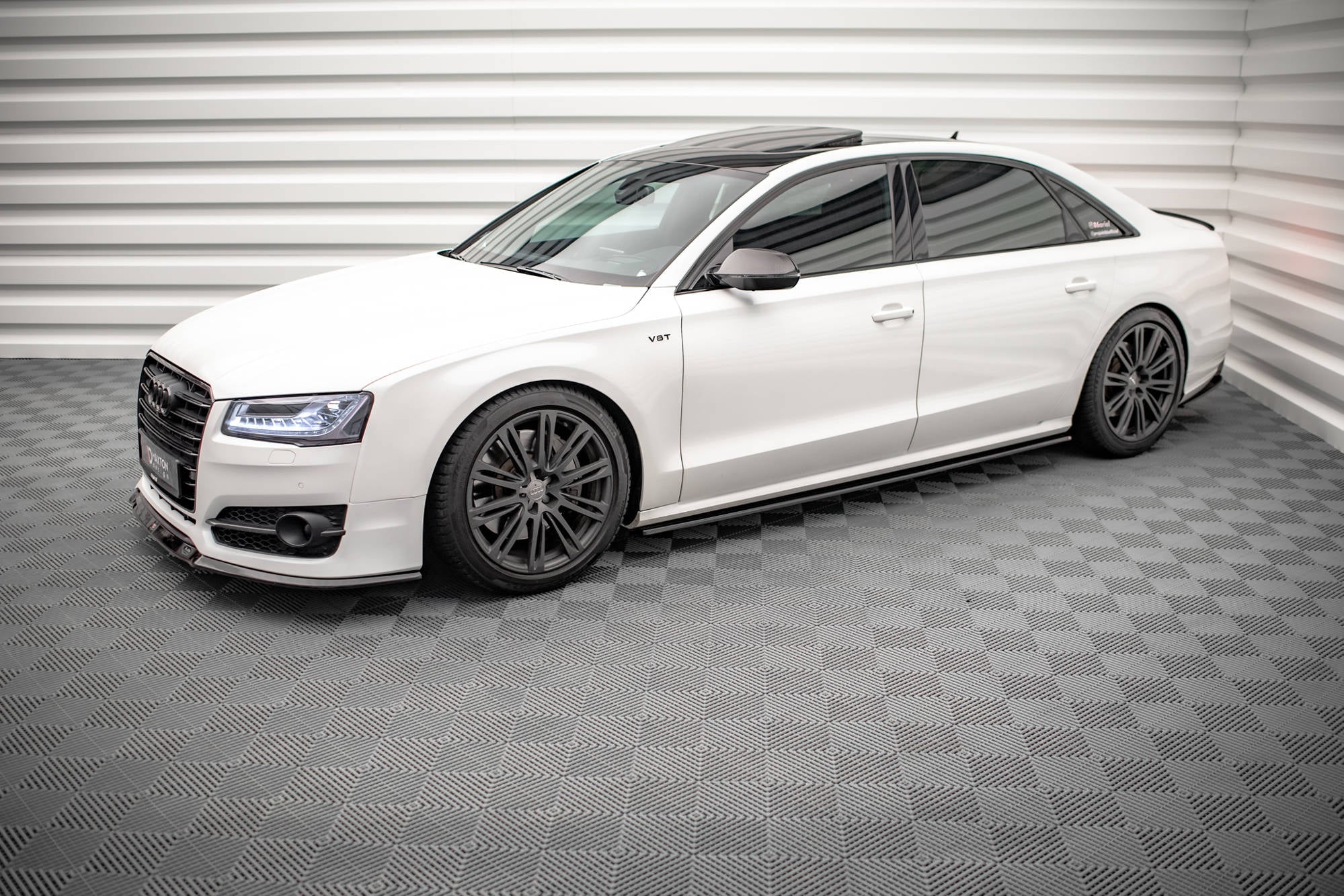 Maxton Design - Frontlippe V2 für Audi S8 D4 FL - Aerowerk.
