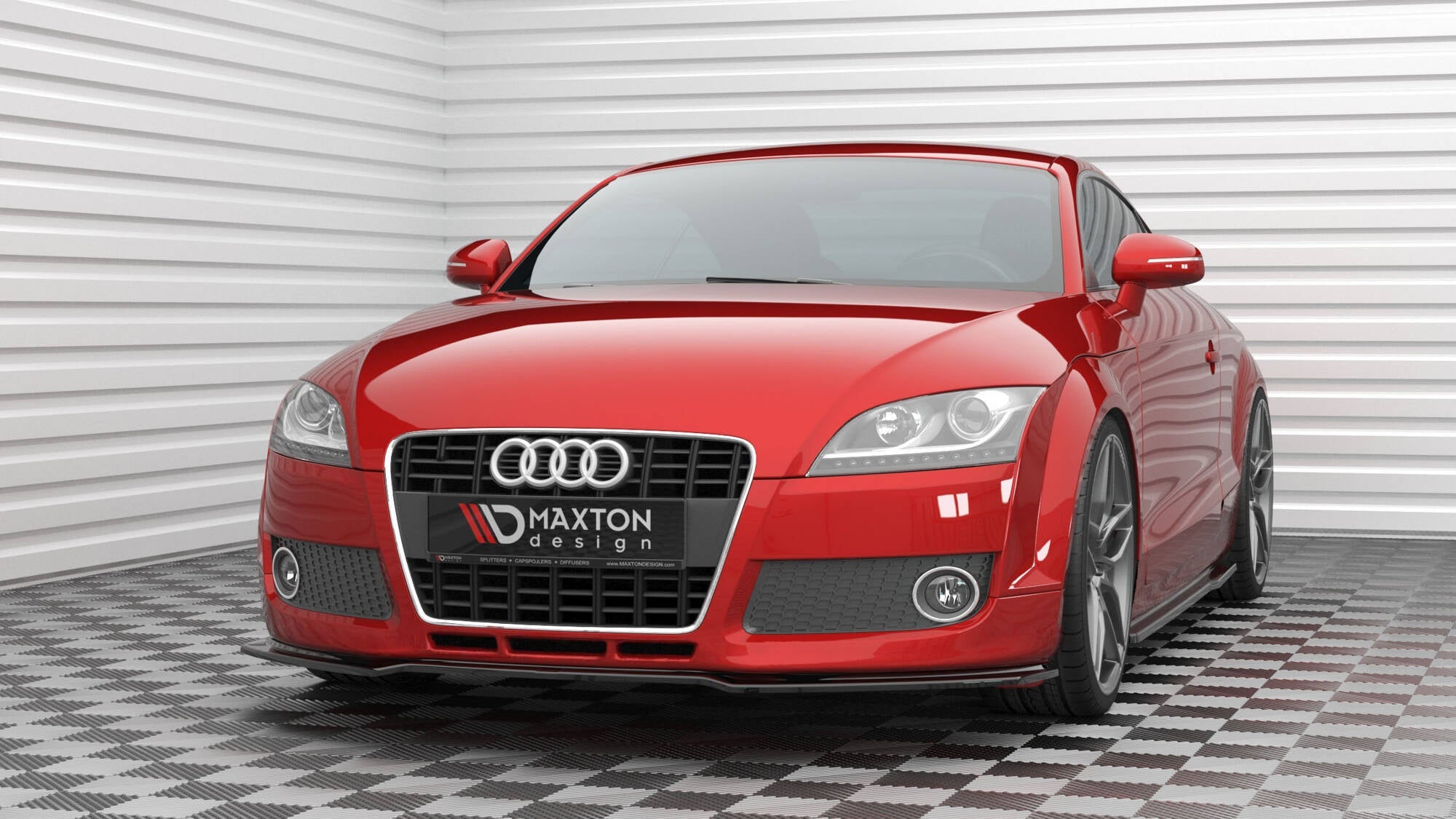 Maxton Design - Frontlippe V2 für Audi TT 8J - Aerowerk.