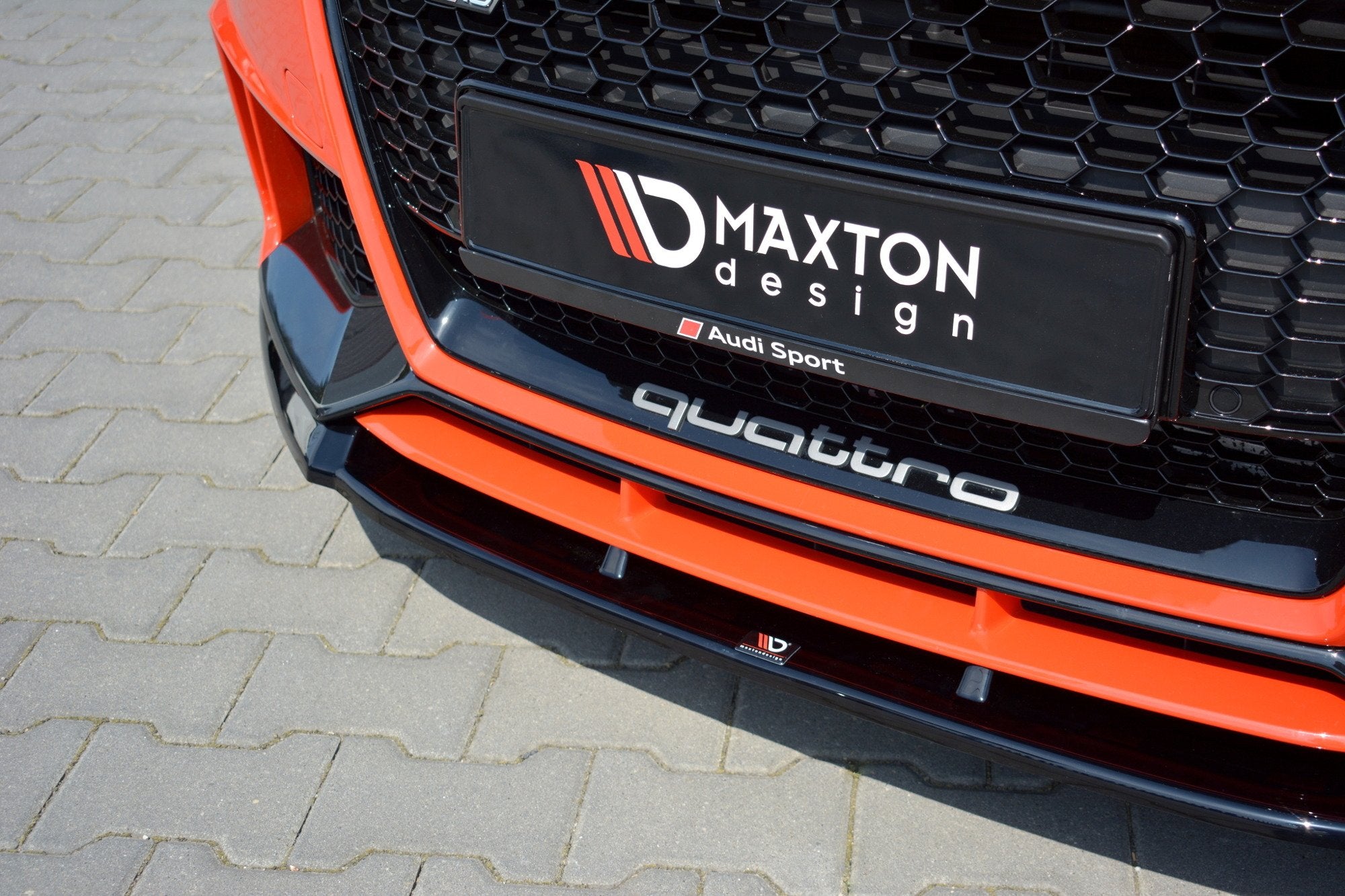 Maxton Design - Frontlippe V2 für Audi TT RS 8S - Aerowerk.