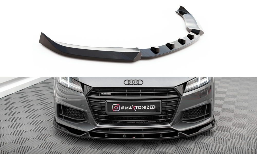 Maxton Design - Frontlippe V2 für Audi TT S / S - Line 8S - Aerowerk.
