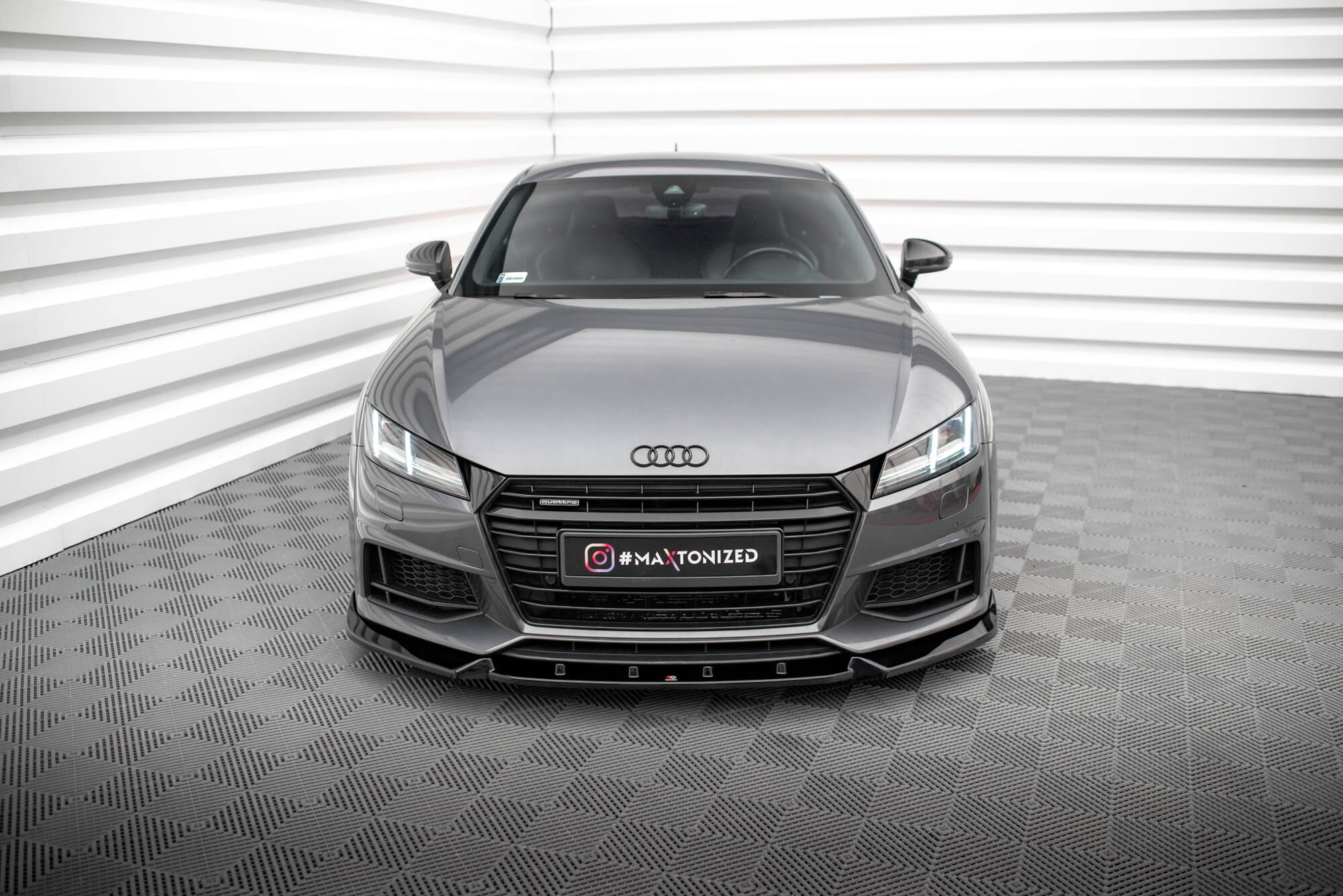 Maxton Design - Frontlippe V2 für Audi TT S / S - Line 8S - Aerowerk.