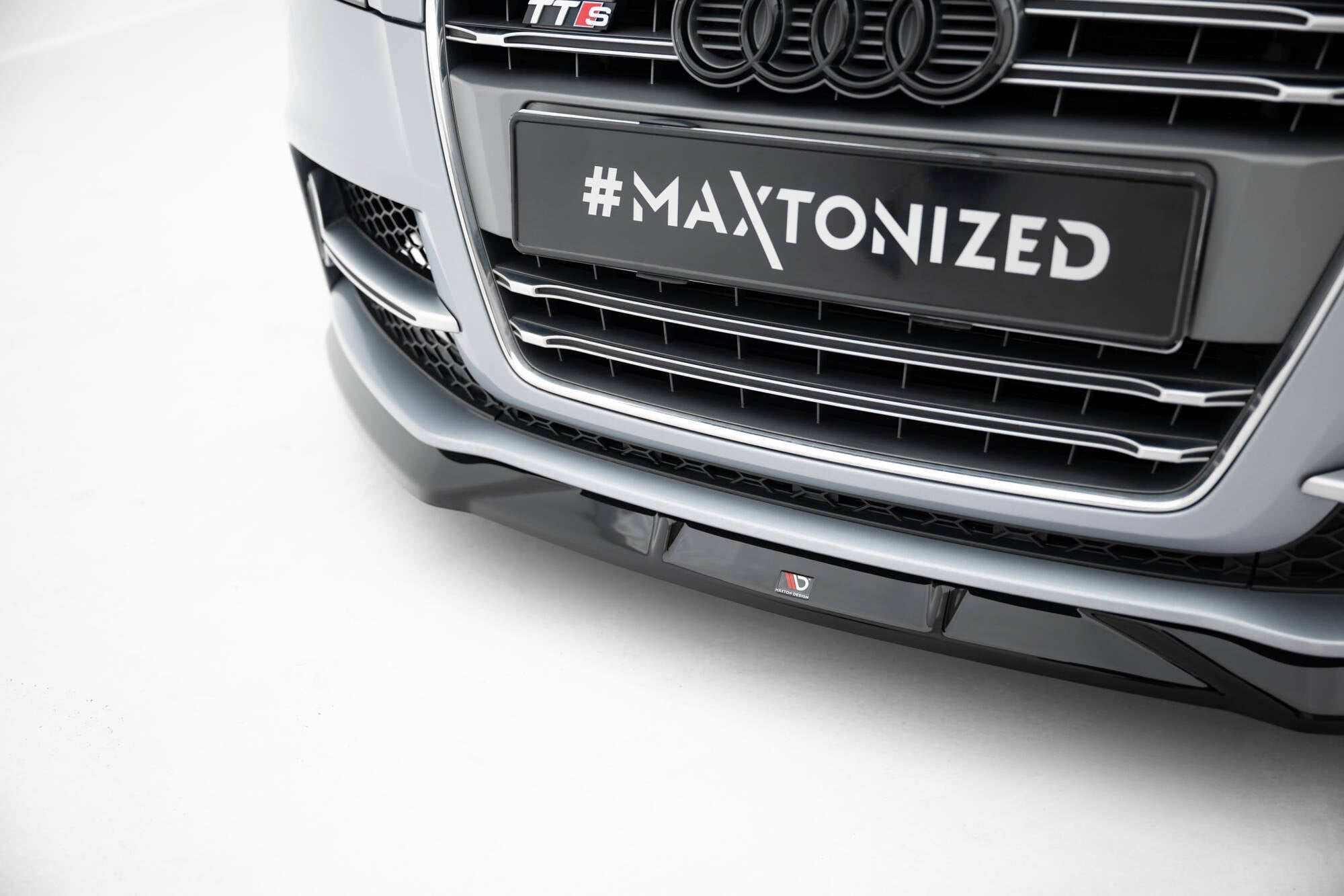 Maxton Design - Frontlippe V2 für Audi TT S / TT S - Line 8J Facelift - Aerowerk.