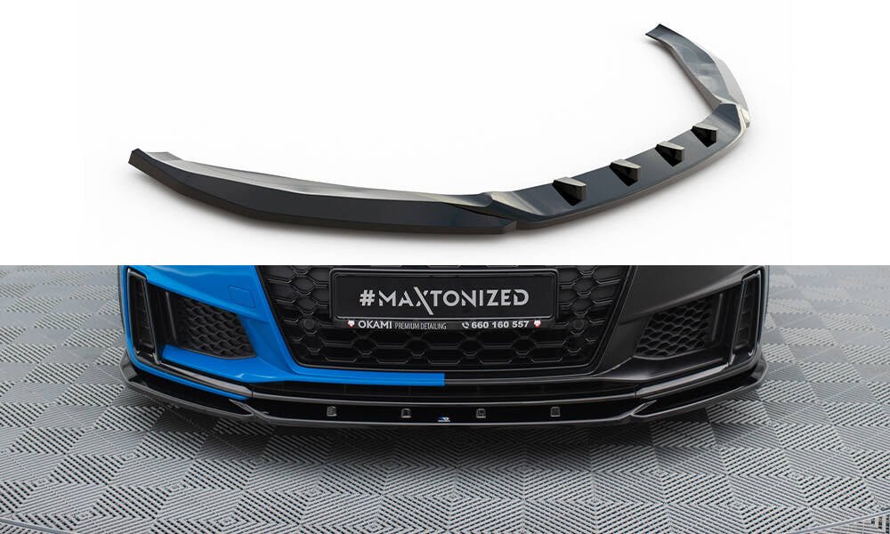 Maxton Design - Frontlippe V2 für Audi TT S / TT S - Line 8S Facelift - Aerowerk.