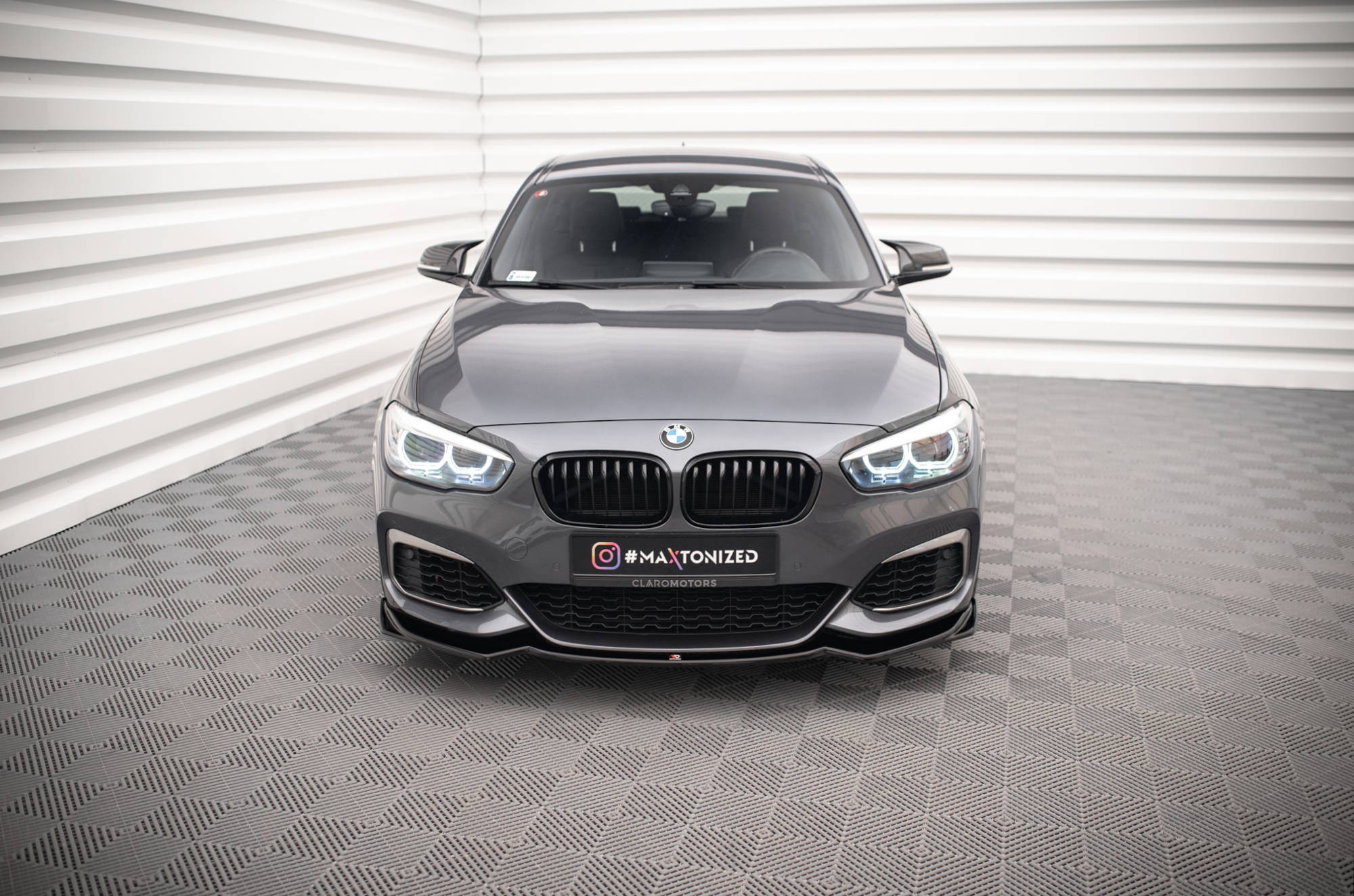 Maxton Design - Frontlippe V2 für BMW 1er F20/F21 M - Power - Aerowerk.