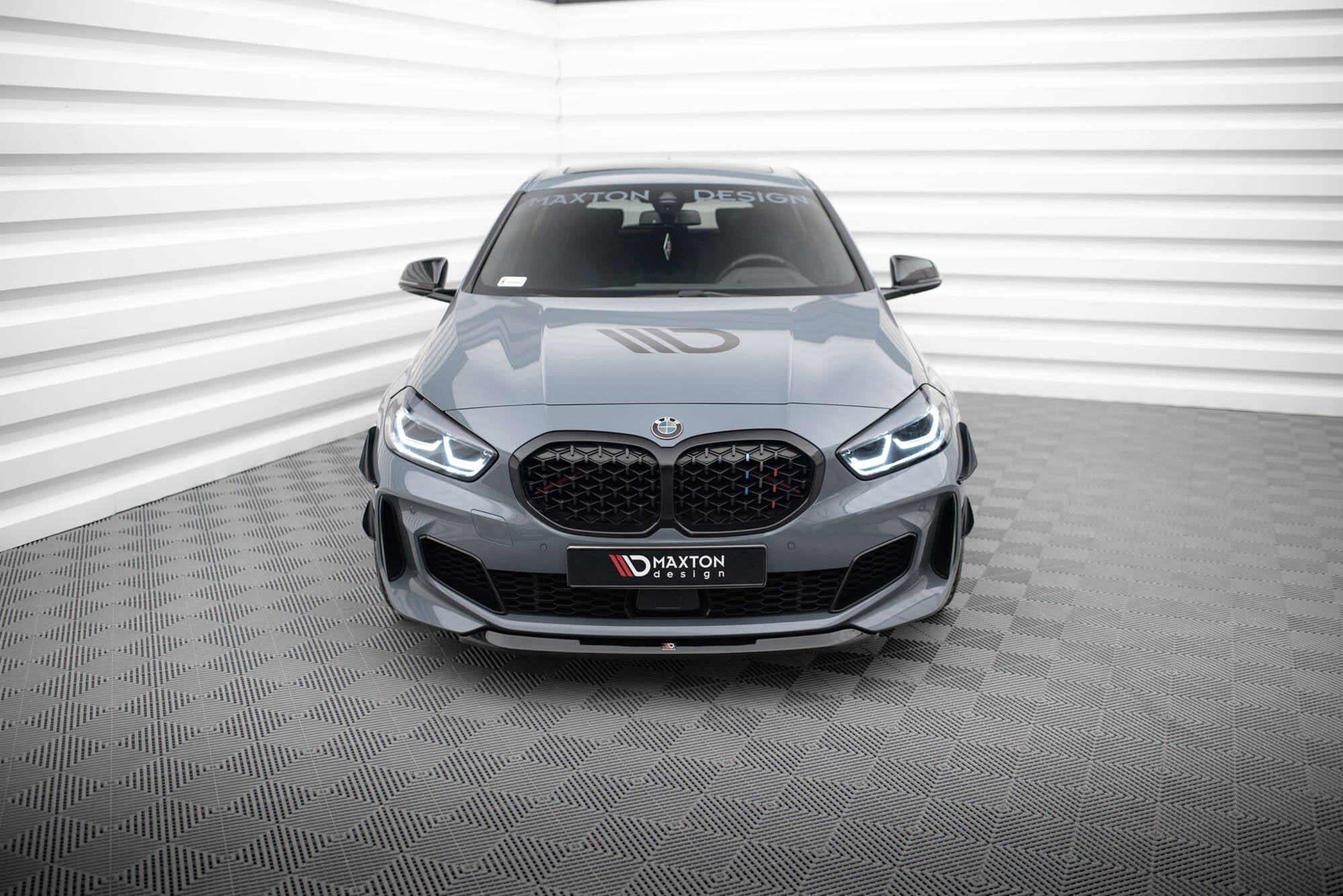 Maxton Design - Frontlippe V2 für BMW 1er M - Paket/ M135i / 128ti F40 - Aerowerk.