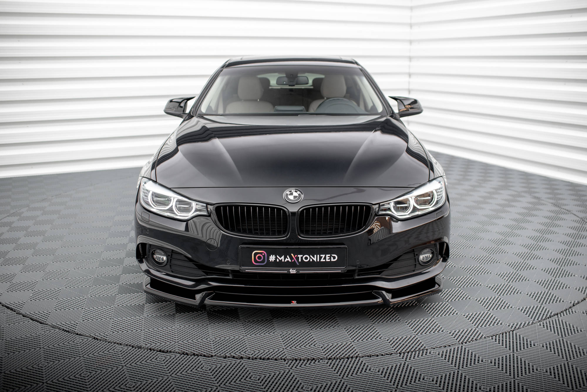 Maxton Design - Frontlippe V.2 für BMW 4er Coupe / Gran Coupe / Cabrio F32 / F36 / F33 - Aerowerk.