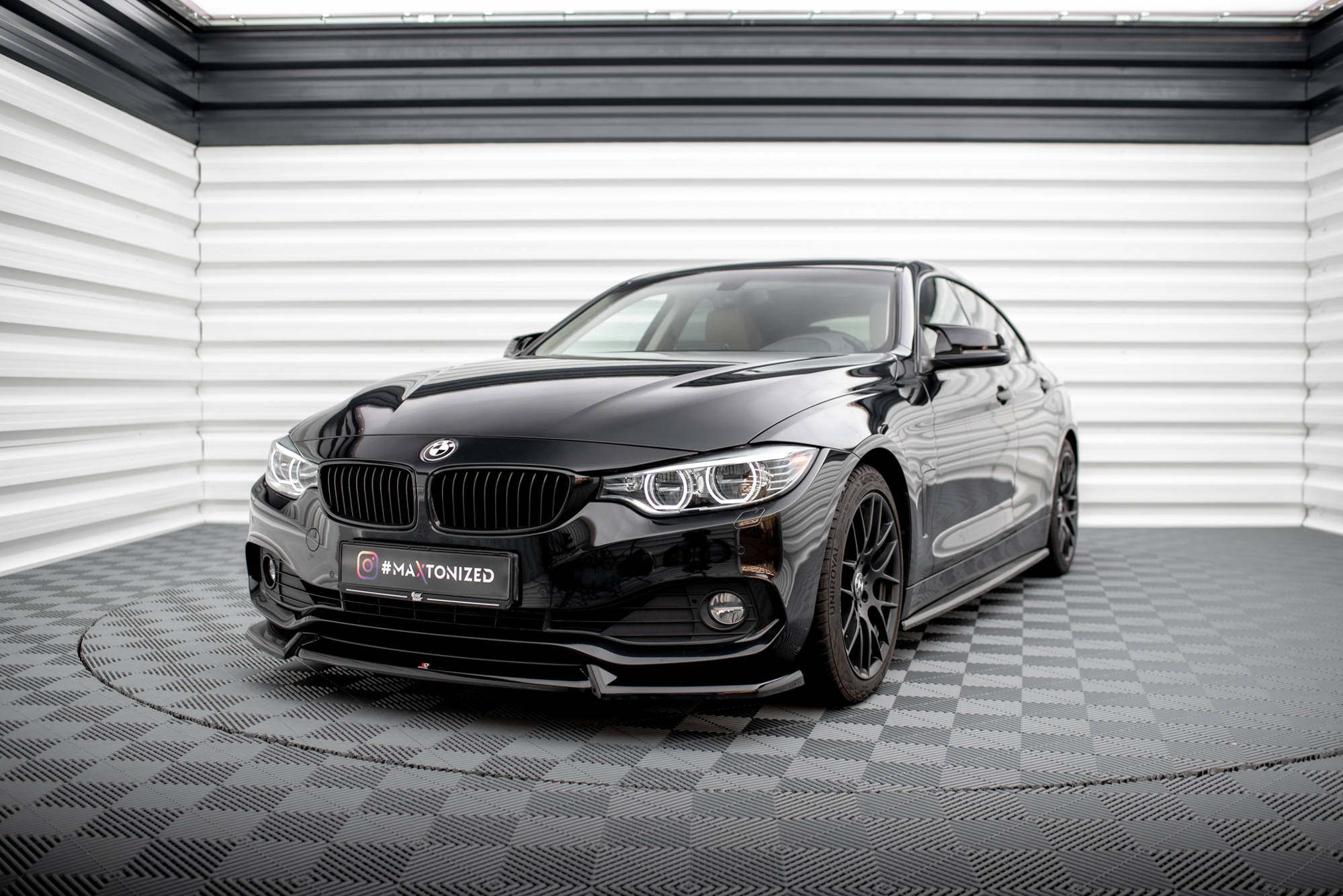 Maxton Design - Frontlippe V.2 für BMW 4er Coupe / Gran Coupe / Cabrio F32 / F36 / F33 - Aerowerk.