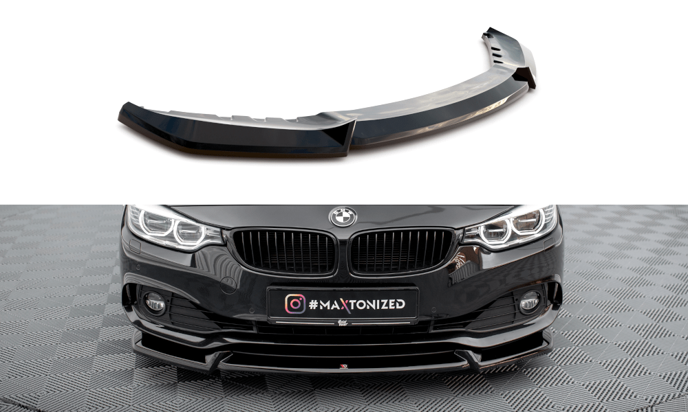 Maxton Design - Frontlippe V.2 für BMW 4er Coupe / Gran Coupe / Cabrio F32 / F36 / F33 - Aerowerk.