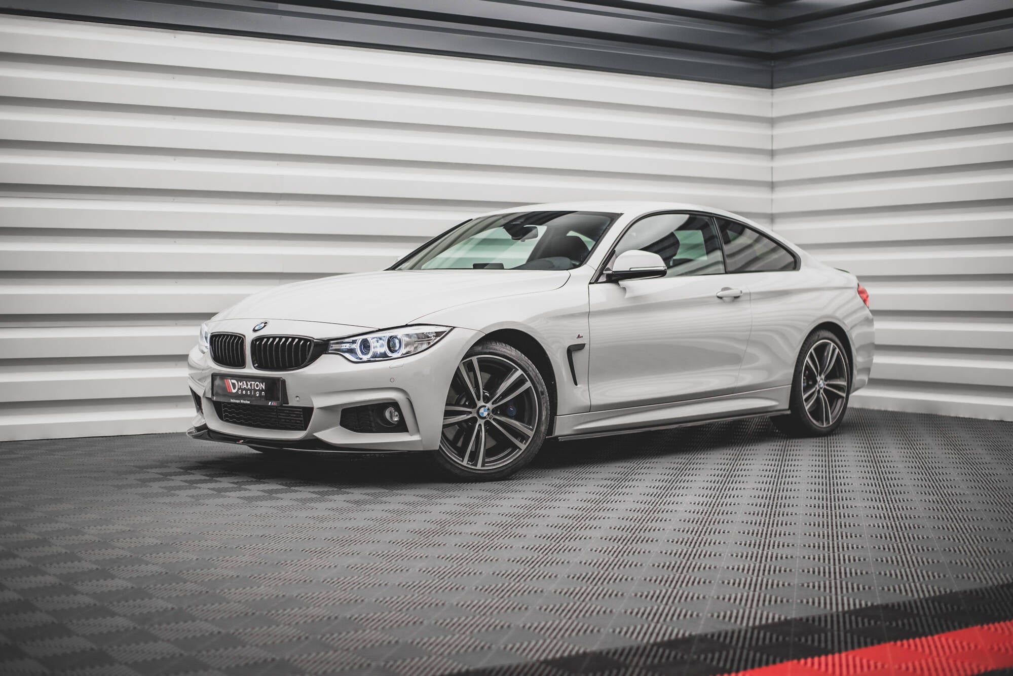 Maxton Design - Frontlippe V2 für BMW 4er Coupe / Gran Coupe / Cabrio M - Paket F32 / F36 / F33 - Aerowerk.