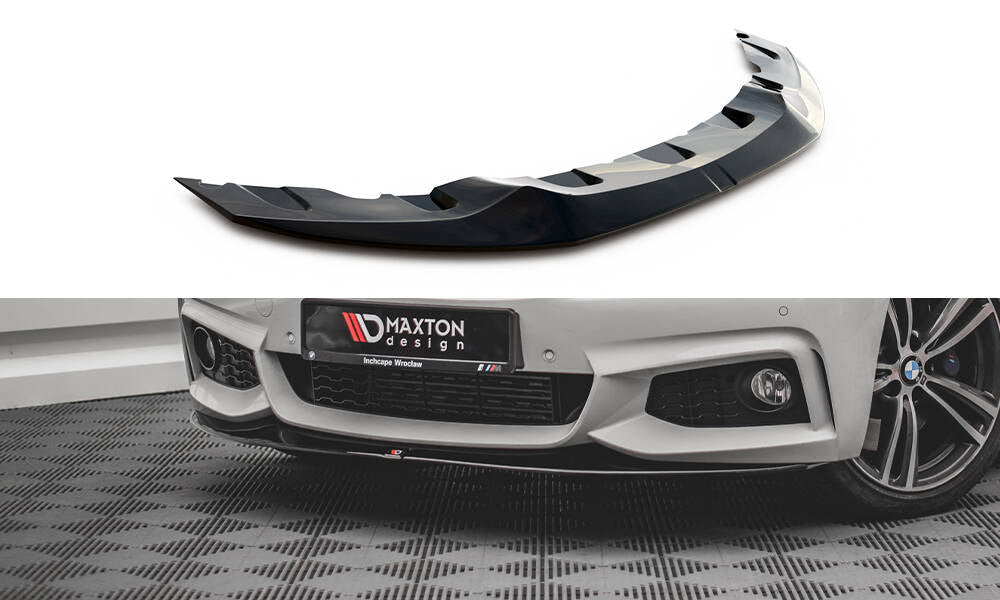 Maxton Design - Frontlippe V2 für BMW 4er Coupe / Gran Coupe / Cabrio M - Paket F32 / F36 / F33 - Aerowerk.