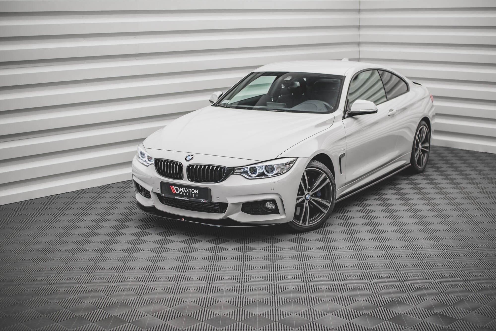 Maxton Design - Frontlippe V2 für BMW 4er Coupe / Gran Coupe / Cabrio M - Paket F32 / F36 / F33 - Aerowerk.