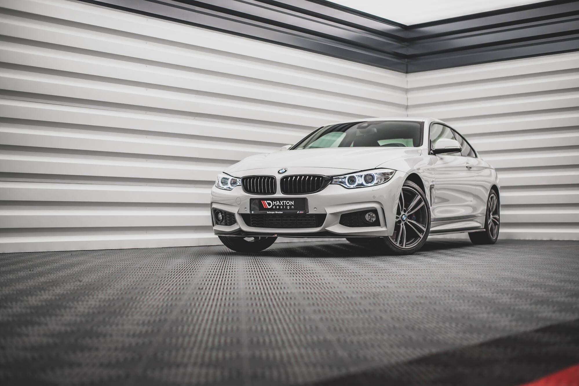 Maxton Design - Frontlippe V2 für BMW 4er Coupe / Gran Coupe / Cabrio M - Paket F32 / F36 / F33 - Aerowerk.