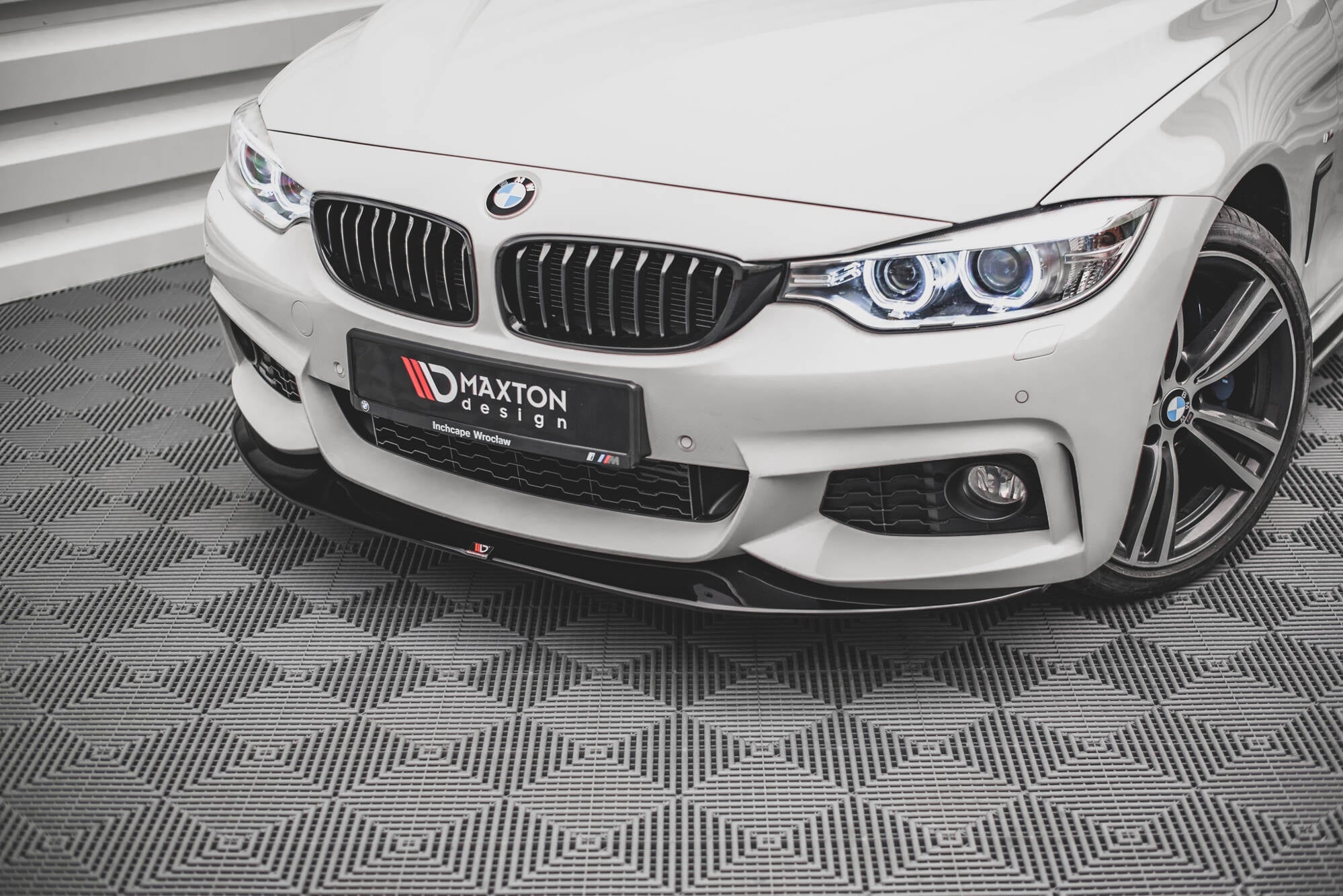 Maxton Design - Frontlippe V2 für BMW 4er Coupe / Gran Coupe / Cabrio M - Paket F32 / F36 / F33 - Aerowerk.