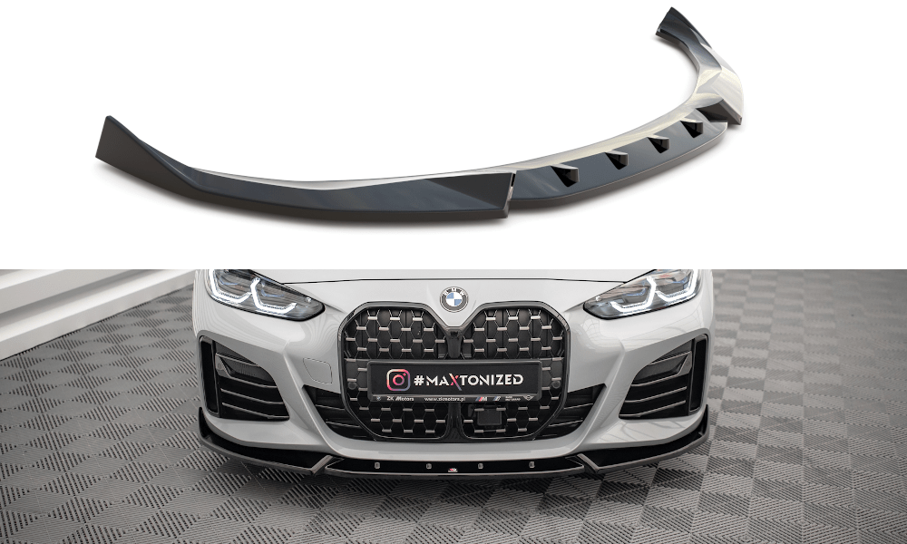 Maxton Design - Frontlippe V.2 für BMW 4er / i4 Gran Coupe M - Paket / M440i G26 - Aerowerk.