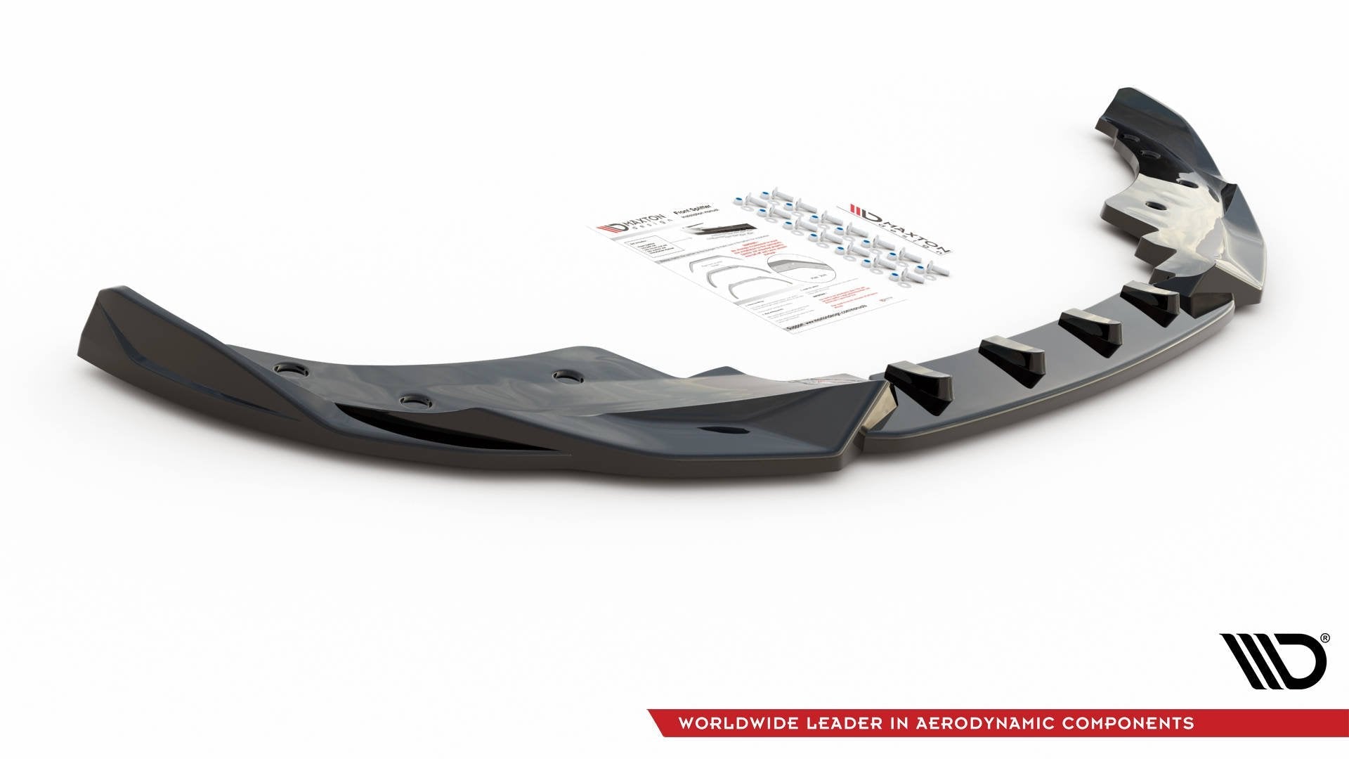 Maxton Design - Frontlippe V2 für BMW 4er M - Paket / M440i G22 / G23 / G22 Facelift / G23 Facelift - Aerowerk.