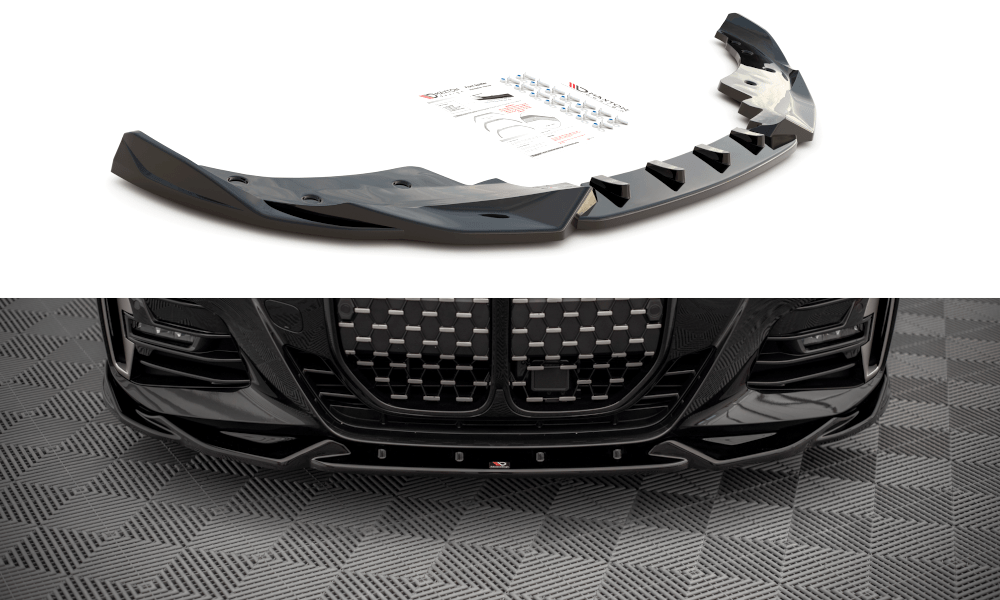 Maxton Design - Frontlippe V2 für BMW 4er M - Paket / M440i G22 / G23 / G22 Facelift / G23 Facelift - Aerowerk.
