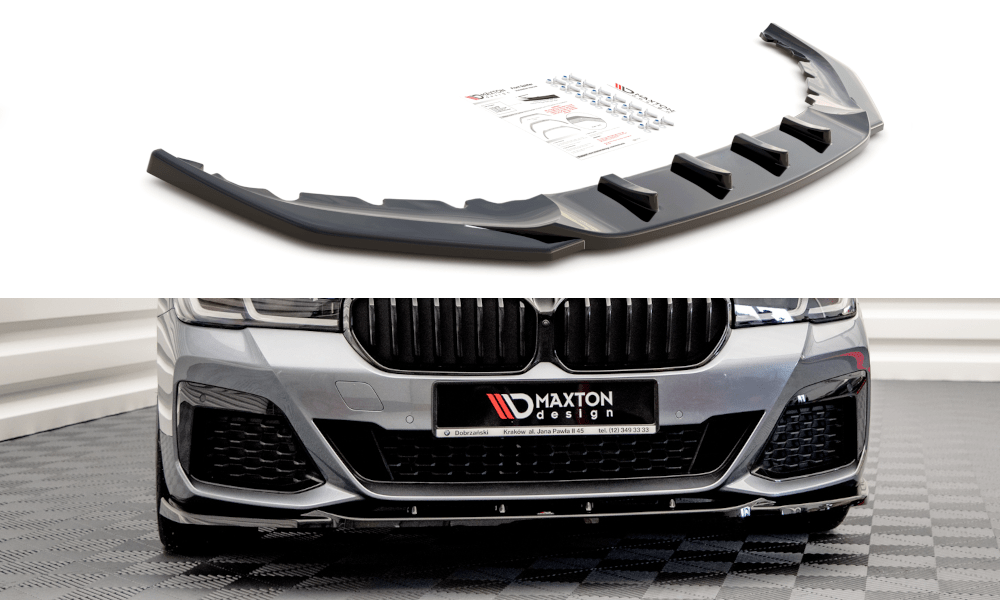 Maxton Design - Frontlippe V2 für BMW 5er M - Paket / M550i / M550d G30 Facelift - Aerowerk.