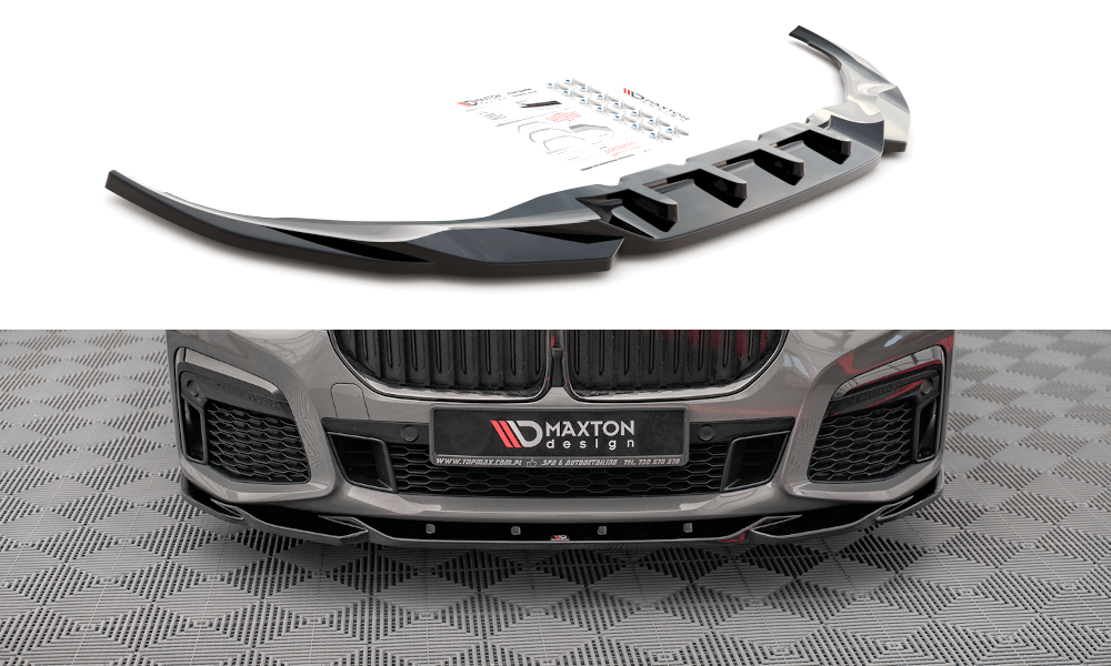 Maxton Design - Frontlippe V2 für BMW 7 M - Paket G11 / G12 Facelift - Aerowerk.