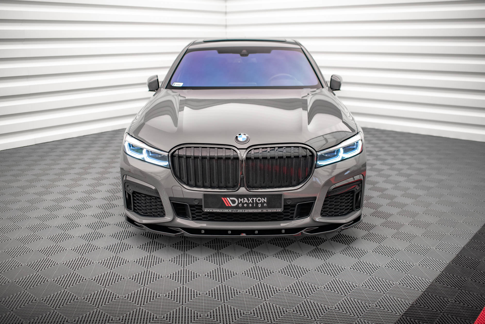 Maxton Design - Frontlippe V2 für BMW 7 M - Paket G11 / G12 Facelift - Aerowerk.