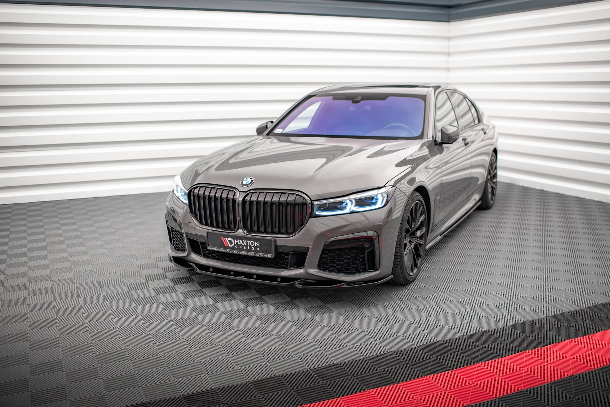 Maxton Design - Frontlippe V2 für BMW 7 M - Paket G11 / G12 Facelift - Aerowerk.