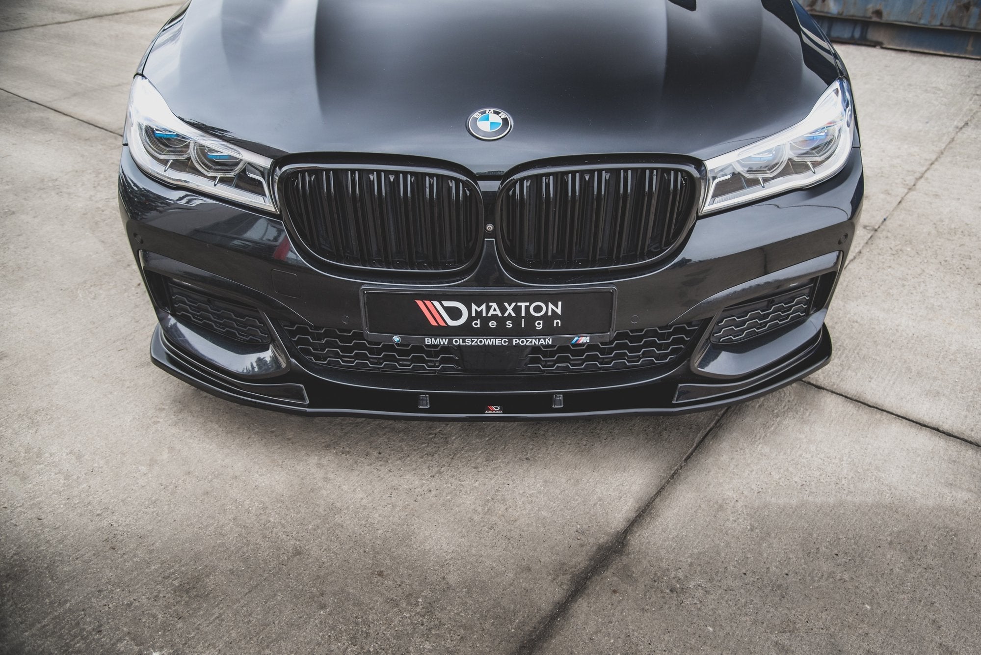 Maxton Design - Frontlippe V2 für BMW 7 M - Paket G11 /G12 - Aerowerk.