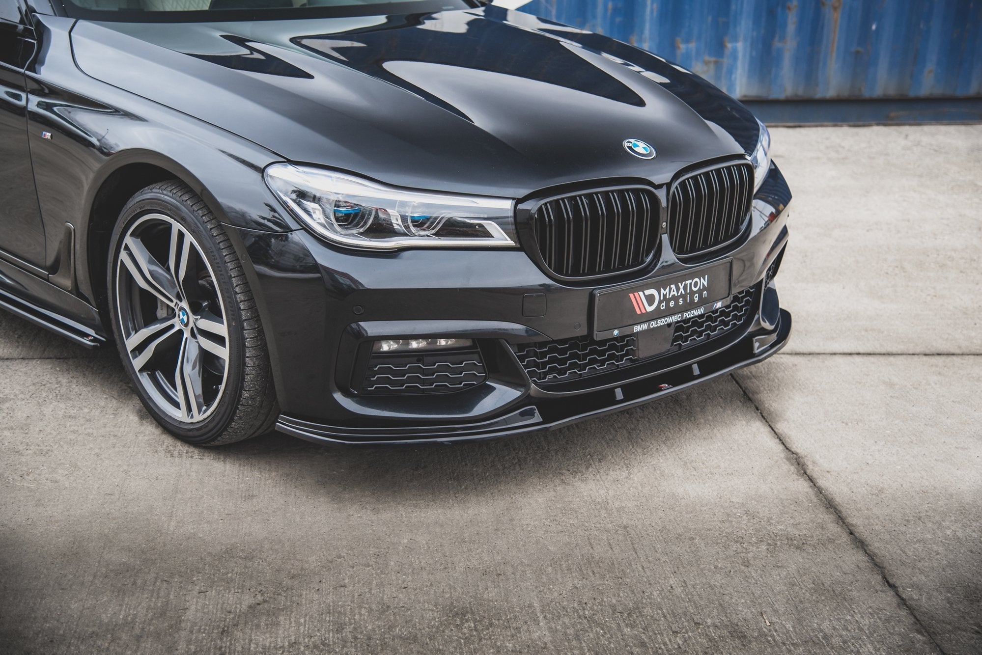 Maxton Design - Frontlippe V2 für BMW 7 M - Paket G11 /G12 - Aerowerk.