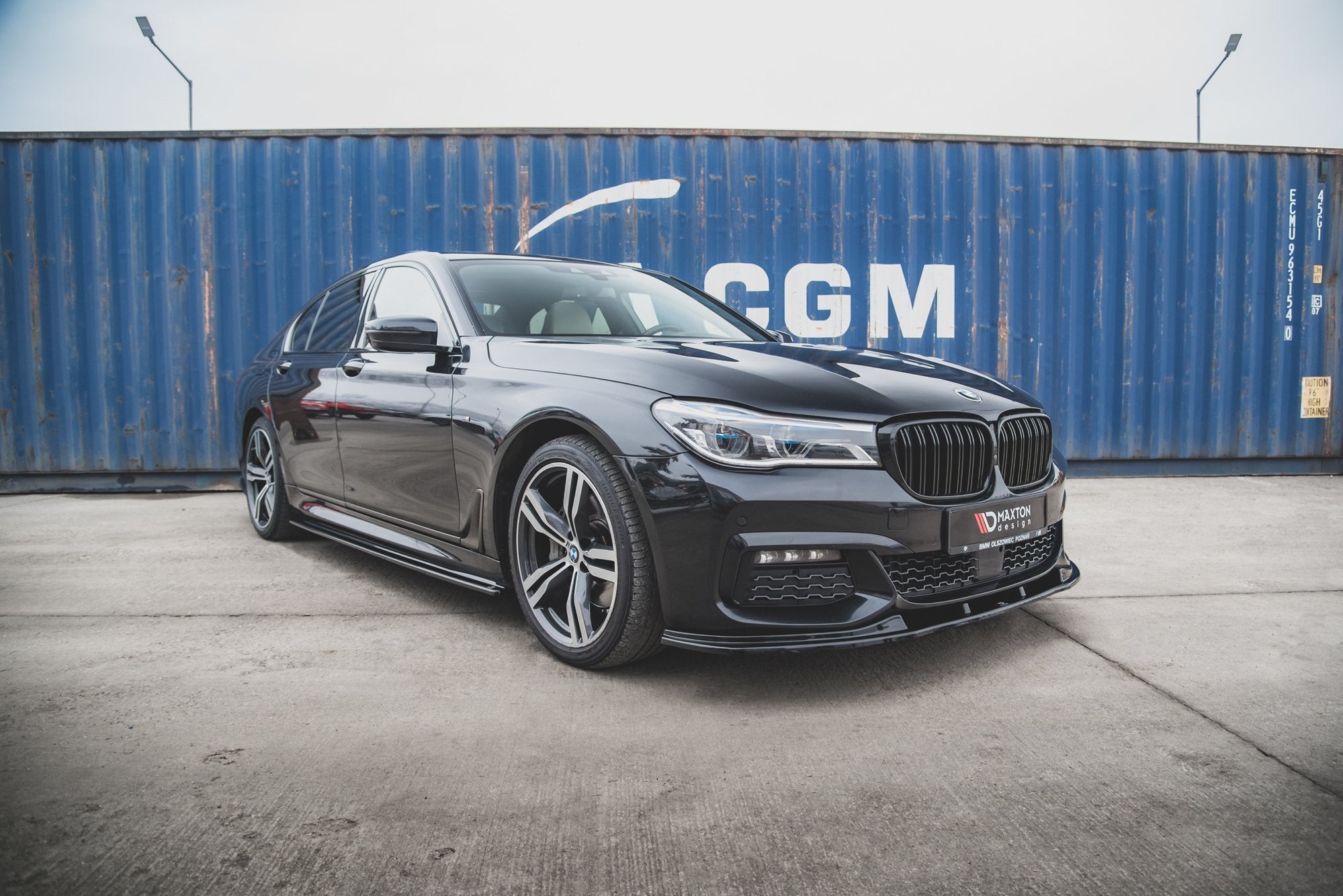Maxton Design - Frontlippe V2 für BMW 7 M - Paket G11 /G12 - Aerowerk.