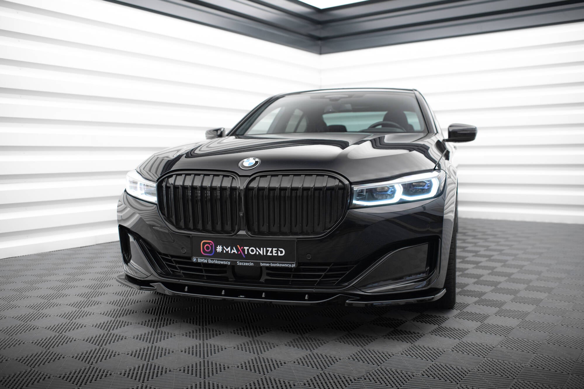 Maxton Design - Frontlippe V.2 für BMW 7er G11 / G12 Facelift - Aerowerk.