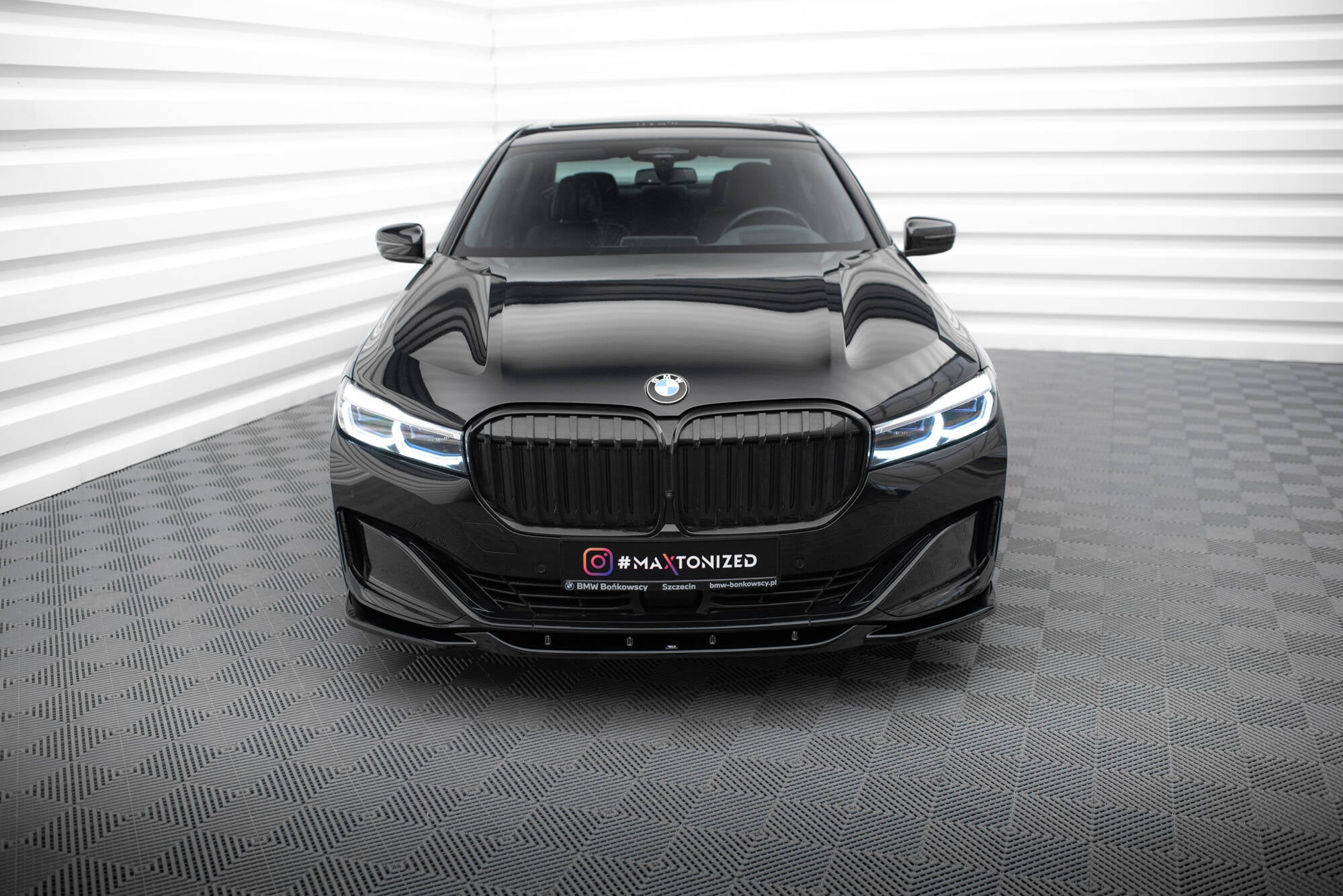 Maxton Design - Frontlippe V.2 für BMW 7er G11 / G12 Facelift - Aerowerk.