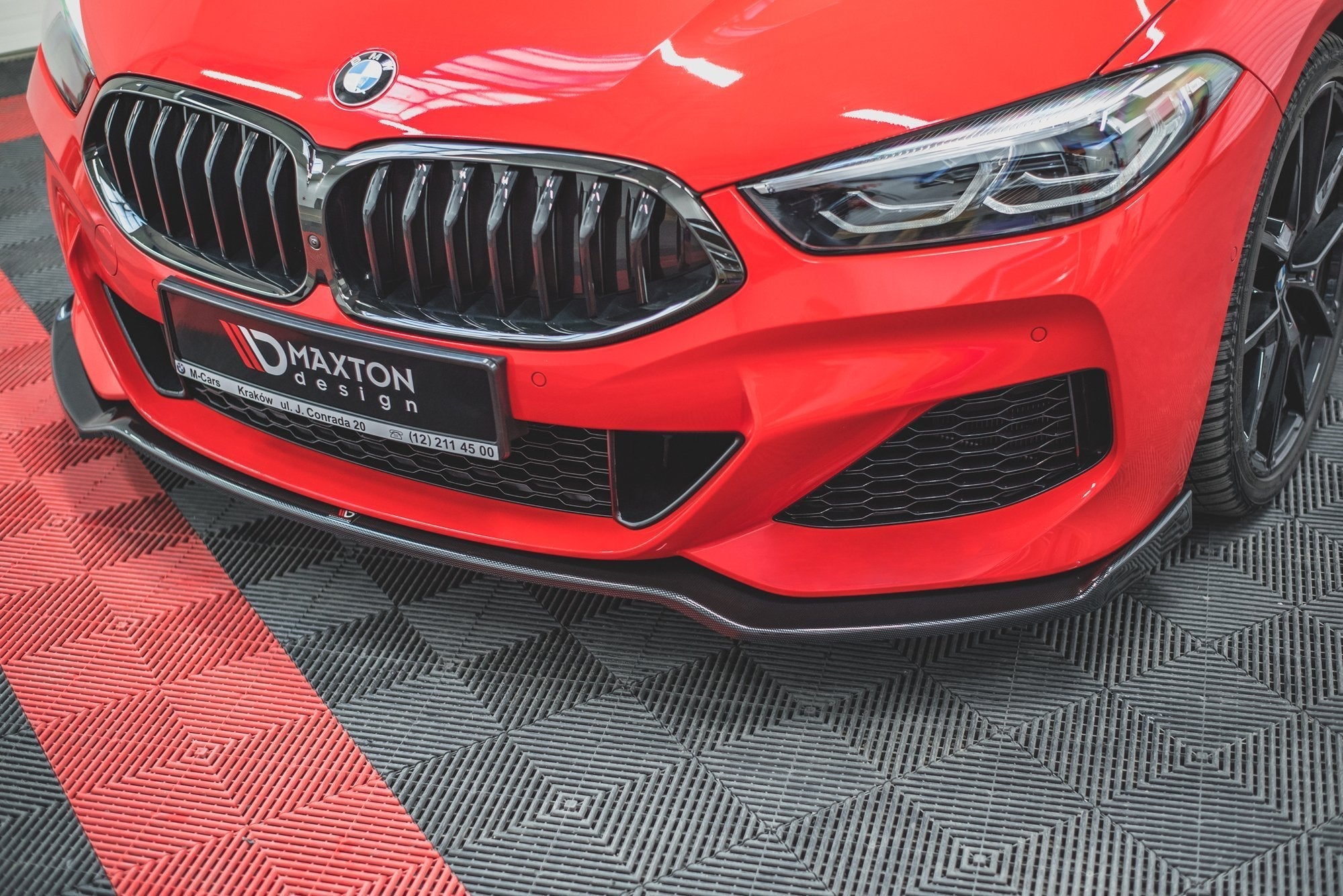Maxton Design - Frontlippe V2 für BMW 8 Coupe G15 / 8 Gran Coupe M Paket G16 - Aerowerk.
