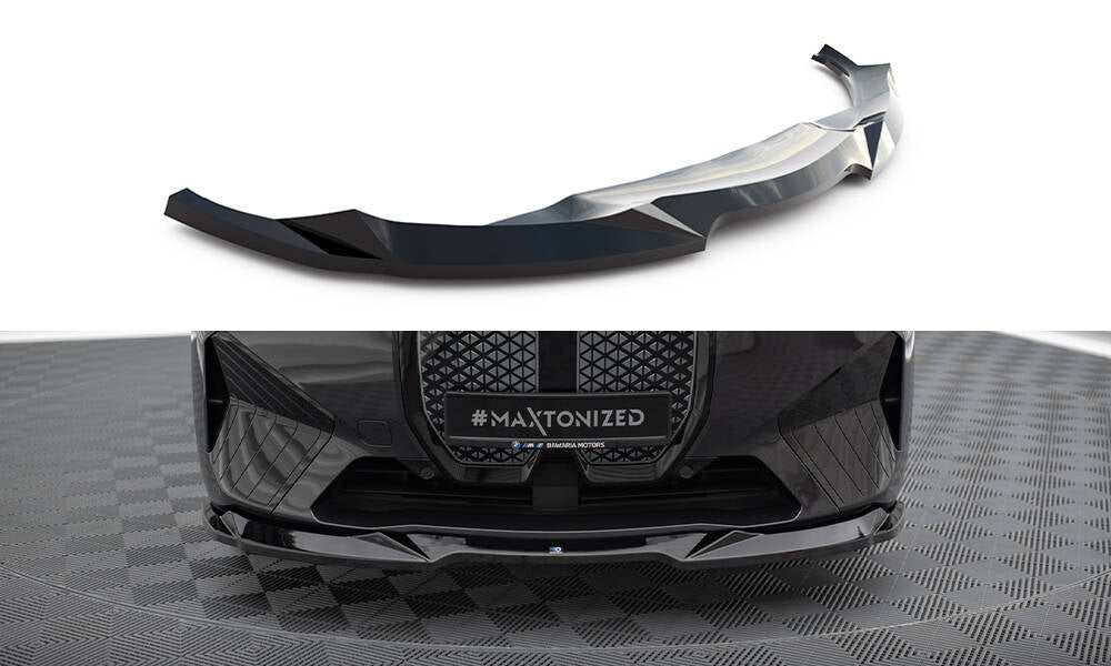 Maxton Design - Frontlippe V.2 für BMW iX M - Paket i20 - Aerowerk.