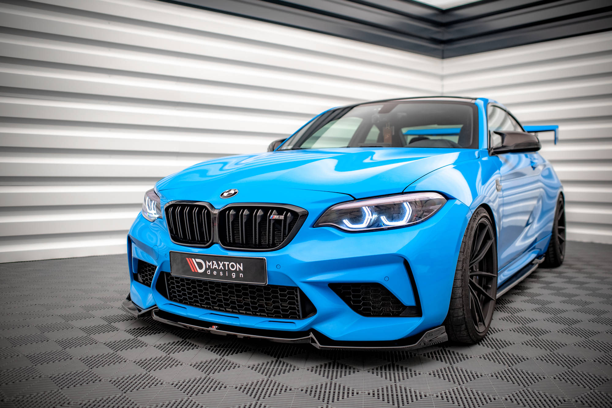Maxton Design - Frontlippe V2 für BMW M2 Competition F87 - Aerowerk.
