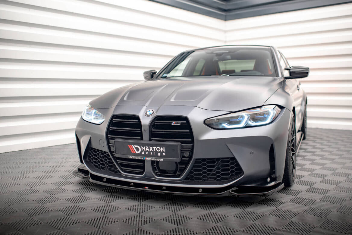 Maxton Design - Frontlippe V.2 für BMW M3 /M4 Limousine / Touring G80 / G81 / G82 - Aerowerk.