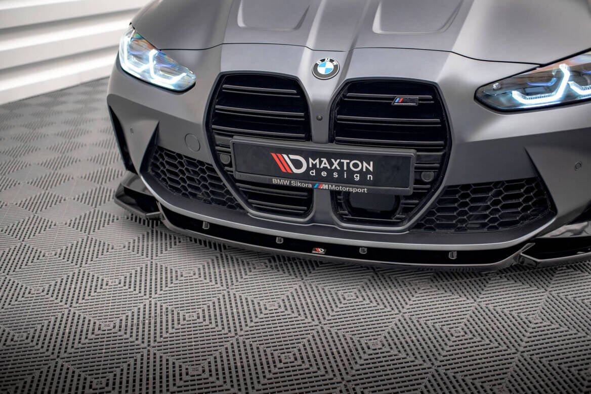 Maxton Design - Frontlippe V.2 für BMW M3 /M4 Limousine / Touring G80 / G81 / G82 - Aerowerk.