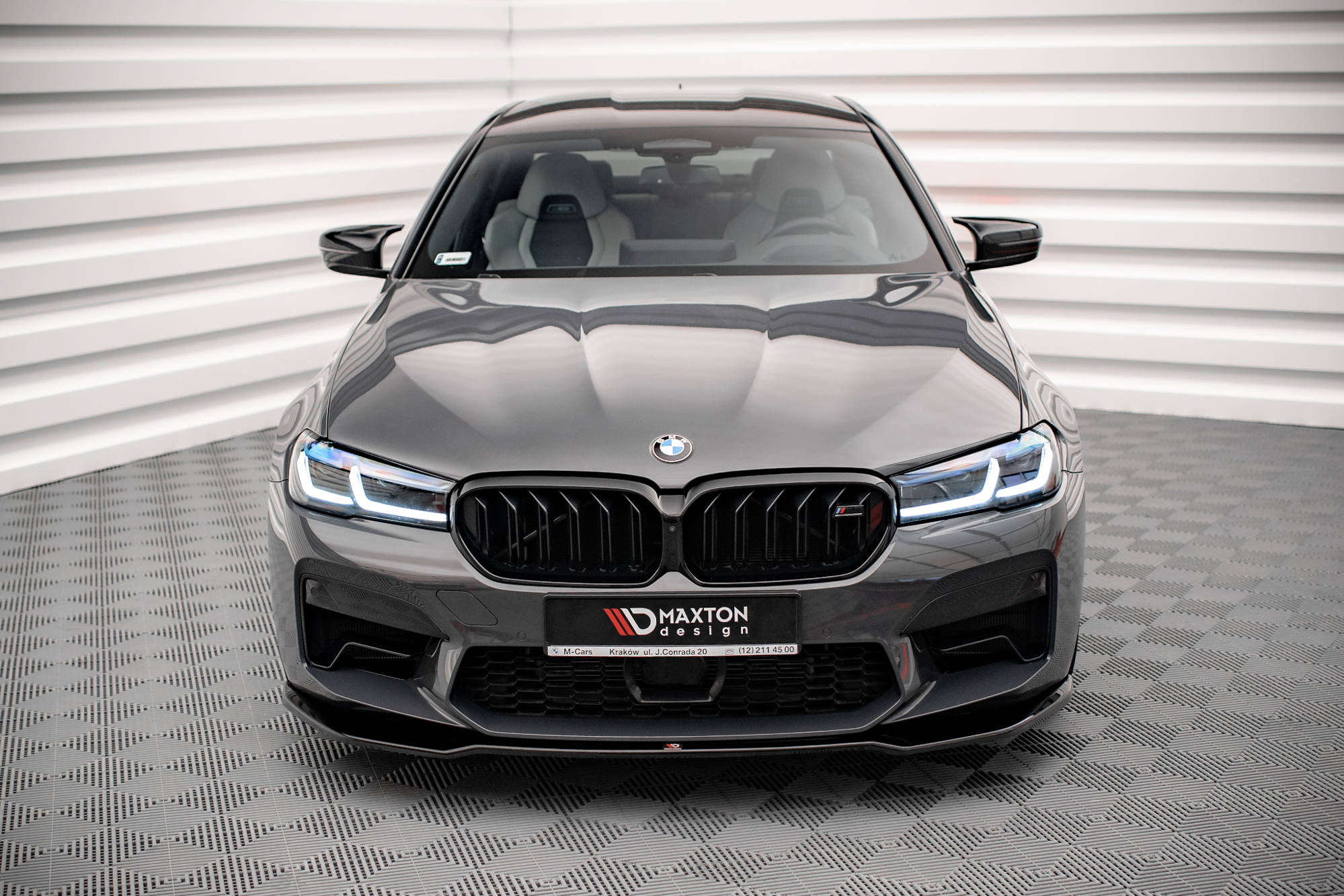 Maxton Design - Frontlippe V.2 für BMW M5 F90 Facelift - Aerowerk.