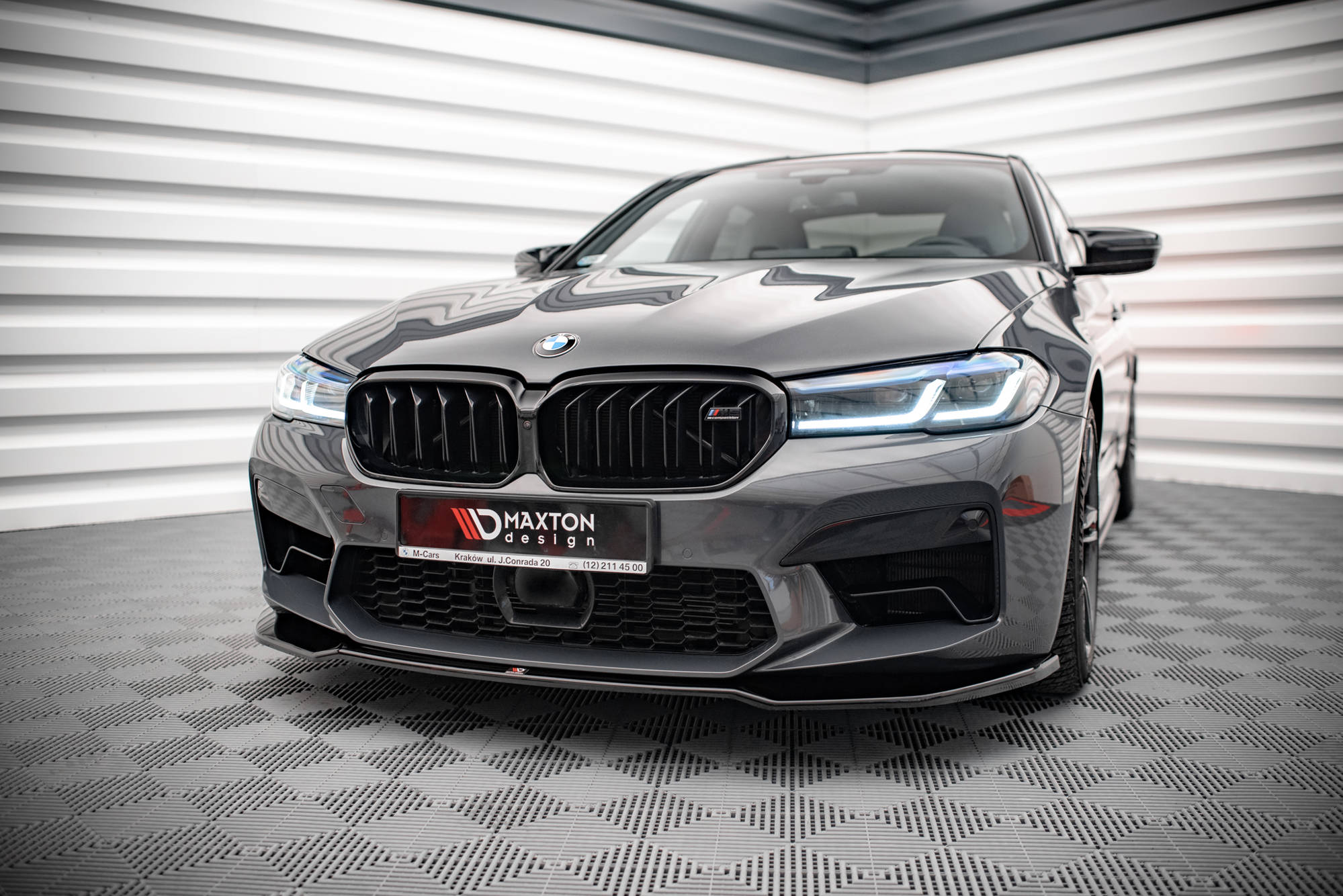 Maxton Design - Frontlippe V.2 für BMW M5 F90 Facelift - Aerowerk.