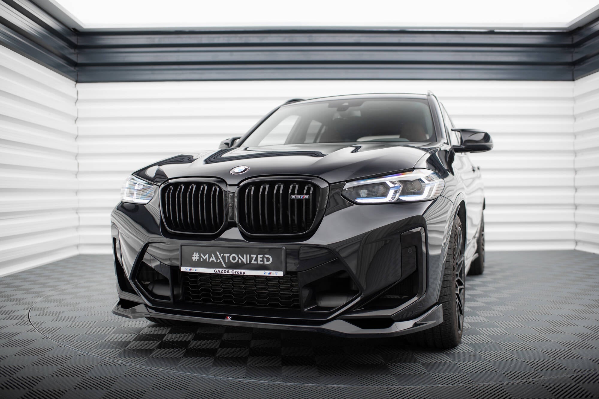 Maxton Design - Frontlippe V.2 für BMW X3 M F97 Facelift - Aerowerk.