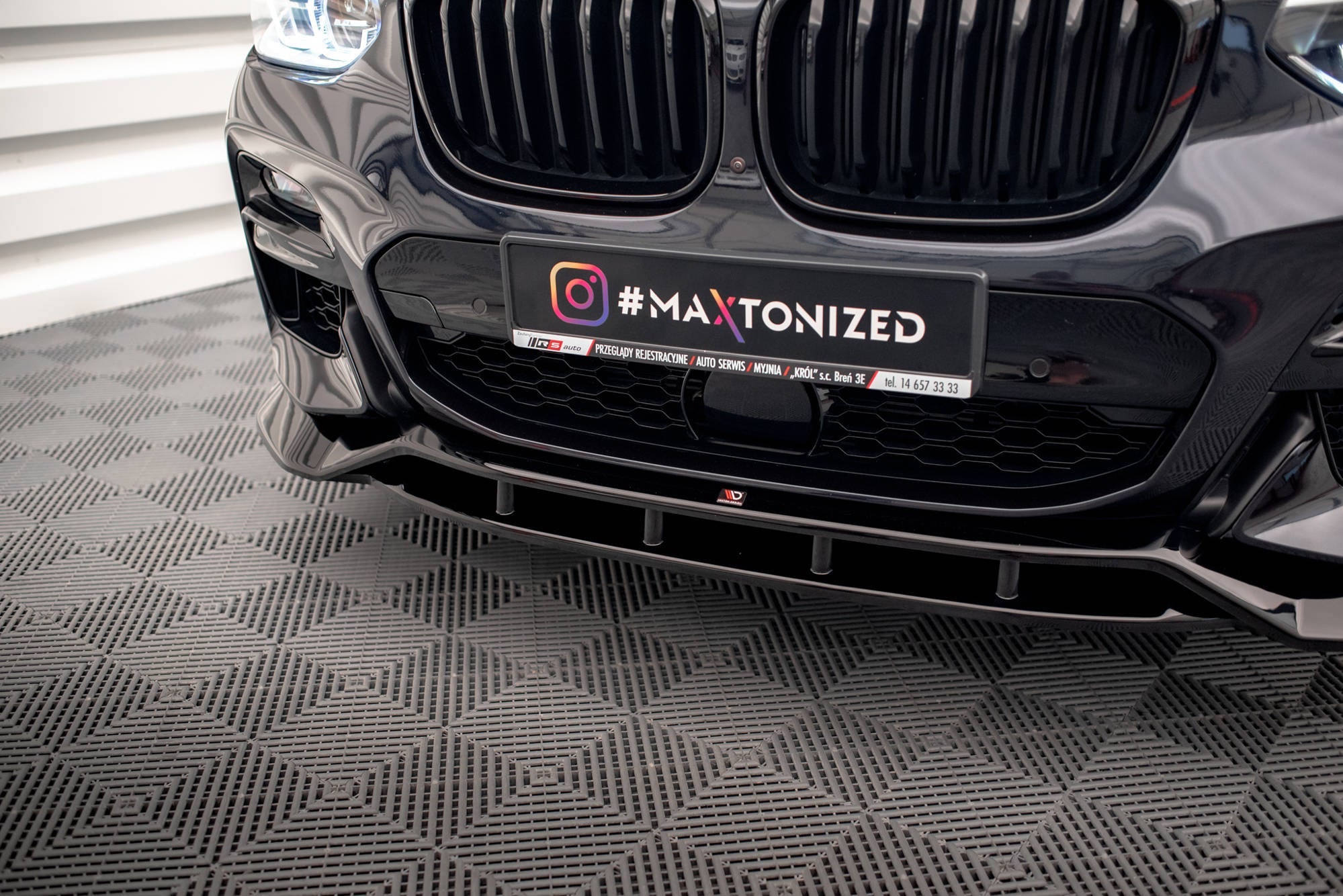 Maxton Design - Frontlippe V2 für BMW X3 M40d / M40i / M - Paket G01 - Aerowerk.