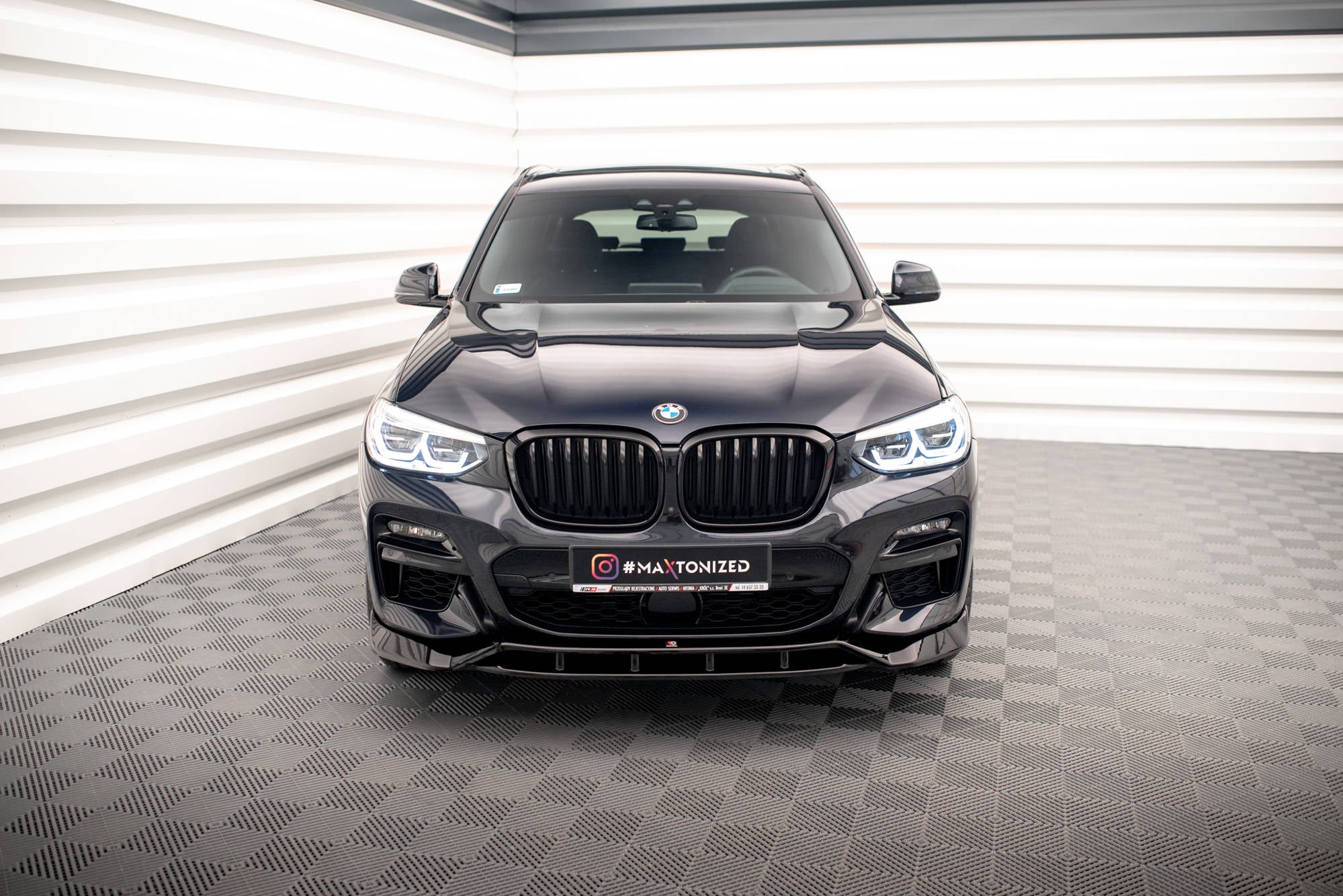 Maxton Design - Frontlippe V2 für BMW X3 M40d / M40i / M - Paket G01 - Aerowerk.