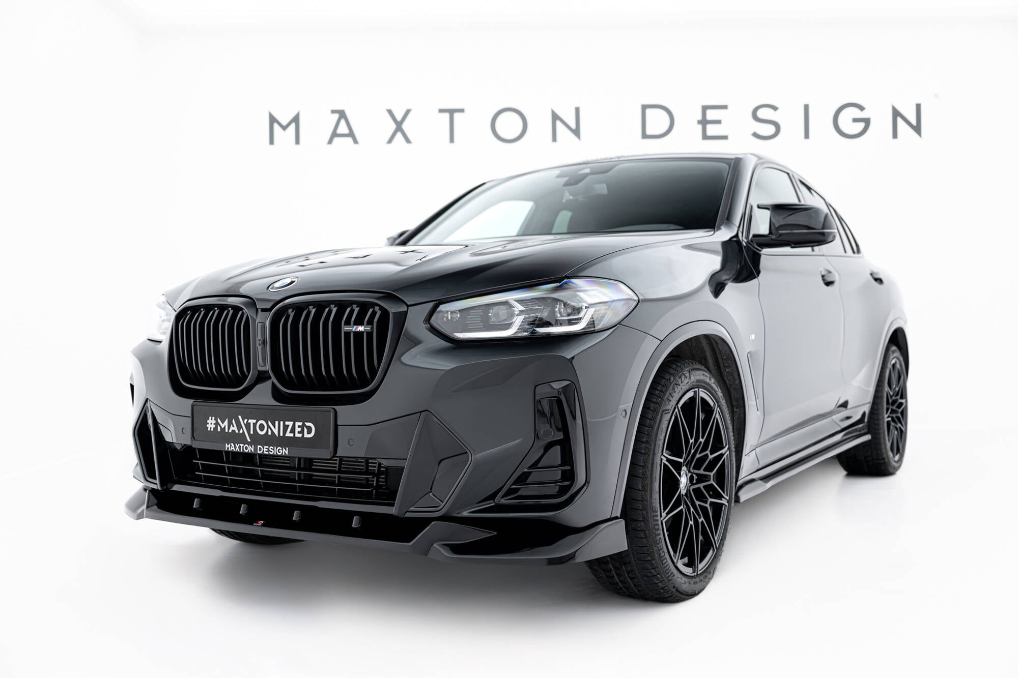 Maxton Design - Frontlippe V2 für BMW X4 M - Paket G02 Facelift - Aerowerk.