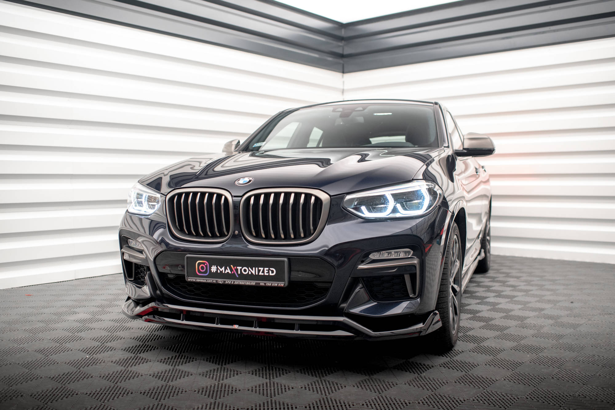 Maxton Design - Frontlippe V2 für BMW X4 M - Paket G02 - Aerowerk.
