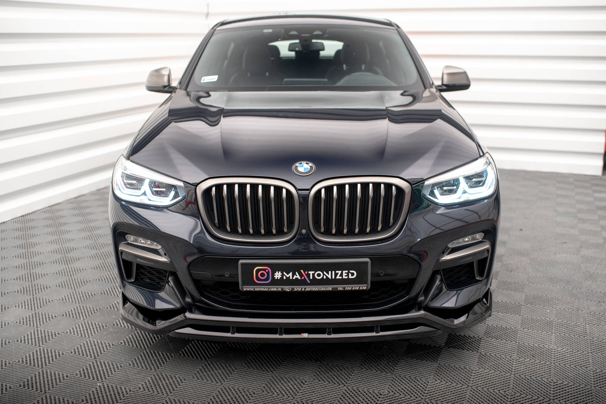 Maxton Design - Frontlippe V2 für BMW X4 M - Paket G02 - Aerowerk.