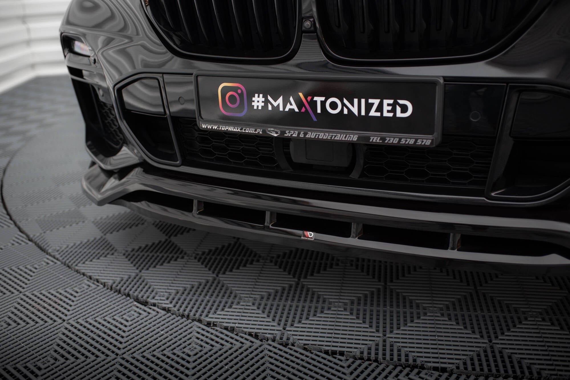 Maxton Design - Frontlippe V.2 für BMW X5 M - Paket G05 - Aerowerk.