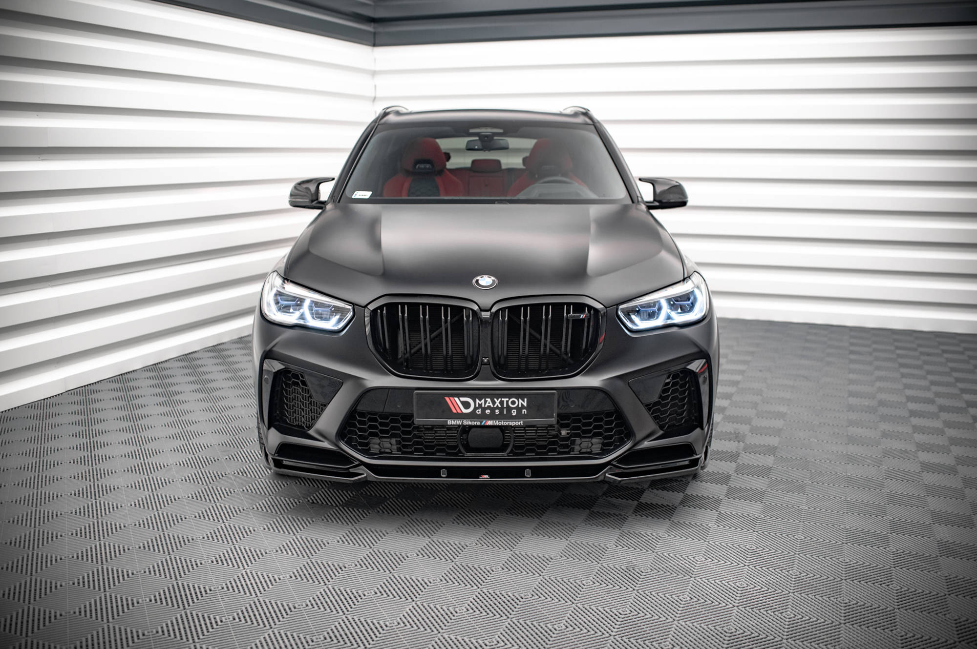Maxton Design - Frontlippe V2 für BMW X5M F95 - Aerowerk.