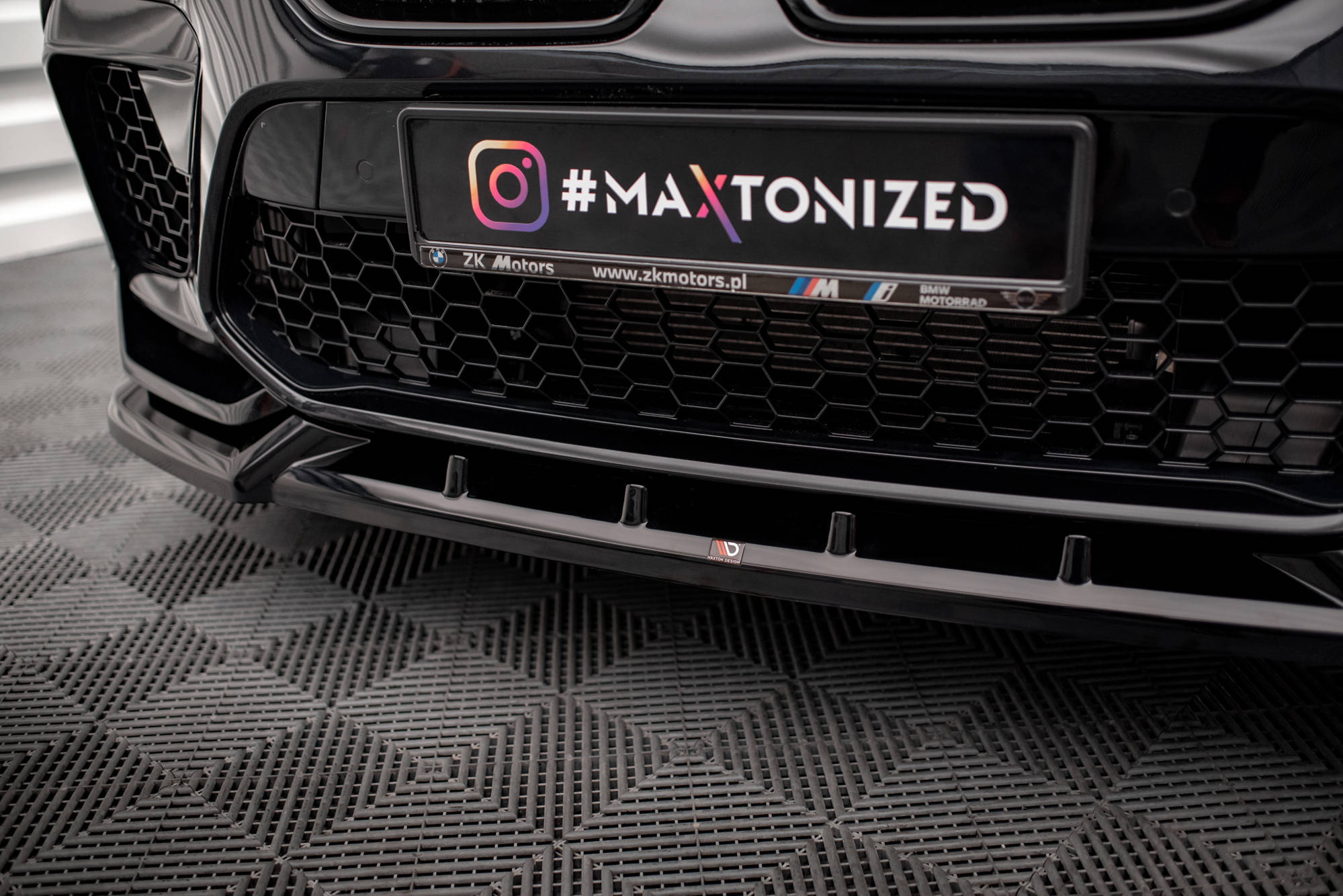 Maxton Design - Frontlippe V2 für BMW X6 M F96 - Aerowerk.