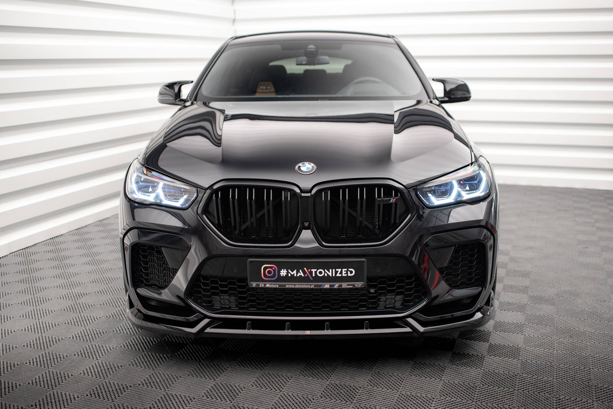 Maxton Design - Frontlippe V2 für BMW X6 M F96 - Aerowerk.