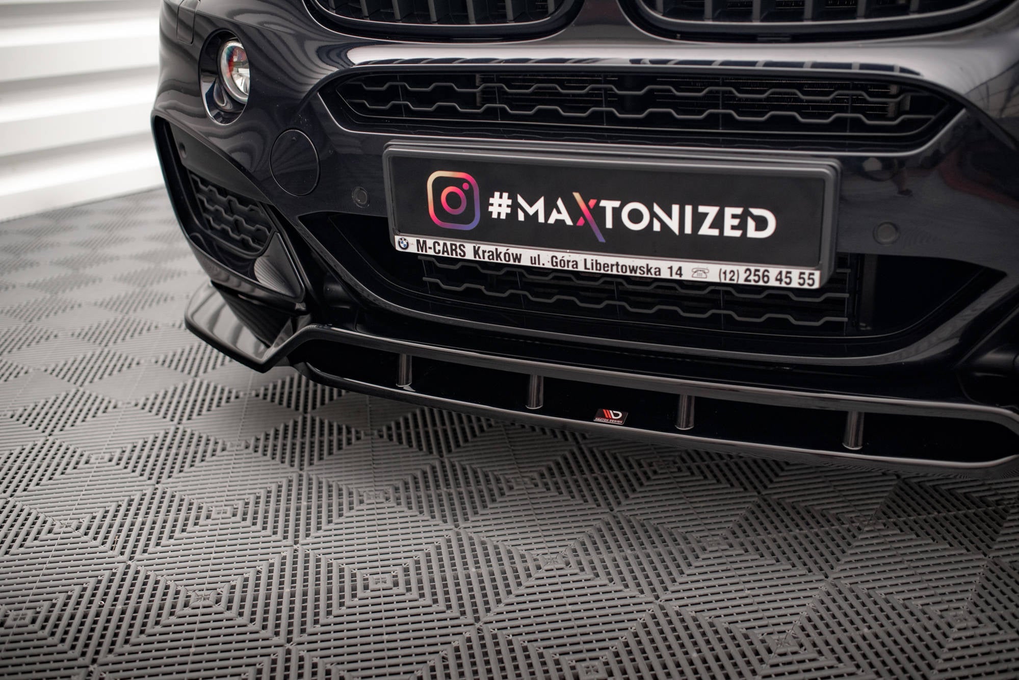 Maxton Design - Frontlippe V2 für BMW X6 M - Paket F16 - Aerowerk.