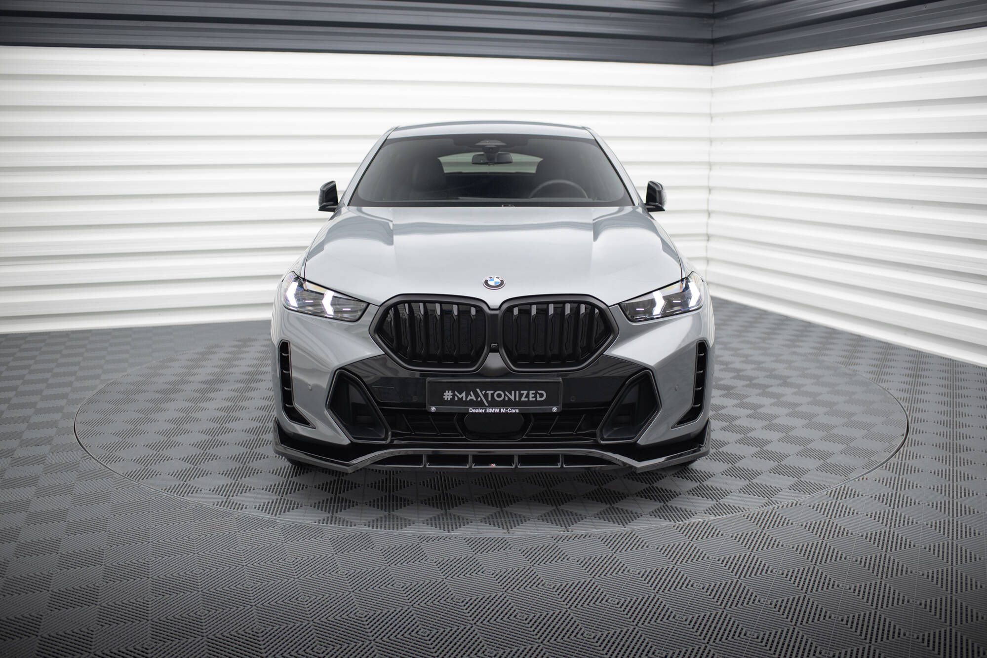 Maxton Design - Frontlippe V.2 für BMW X6 M - Paket G06 Facelift - Aerowerk.